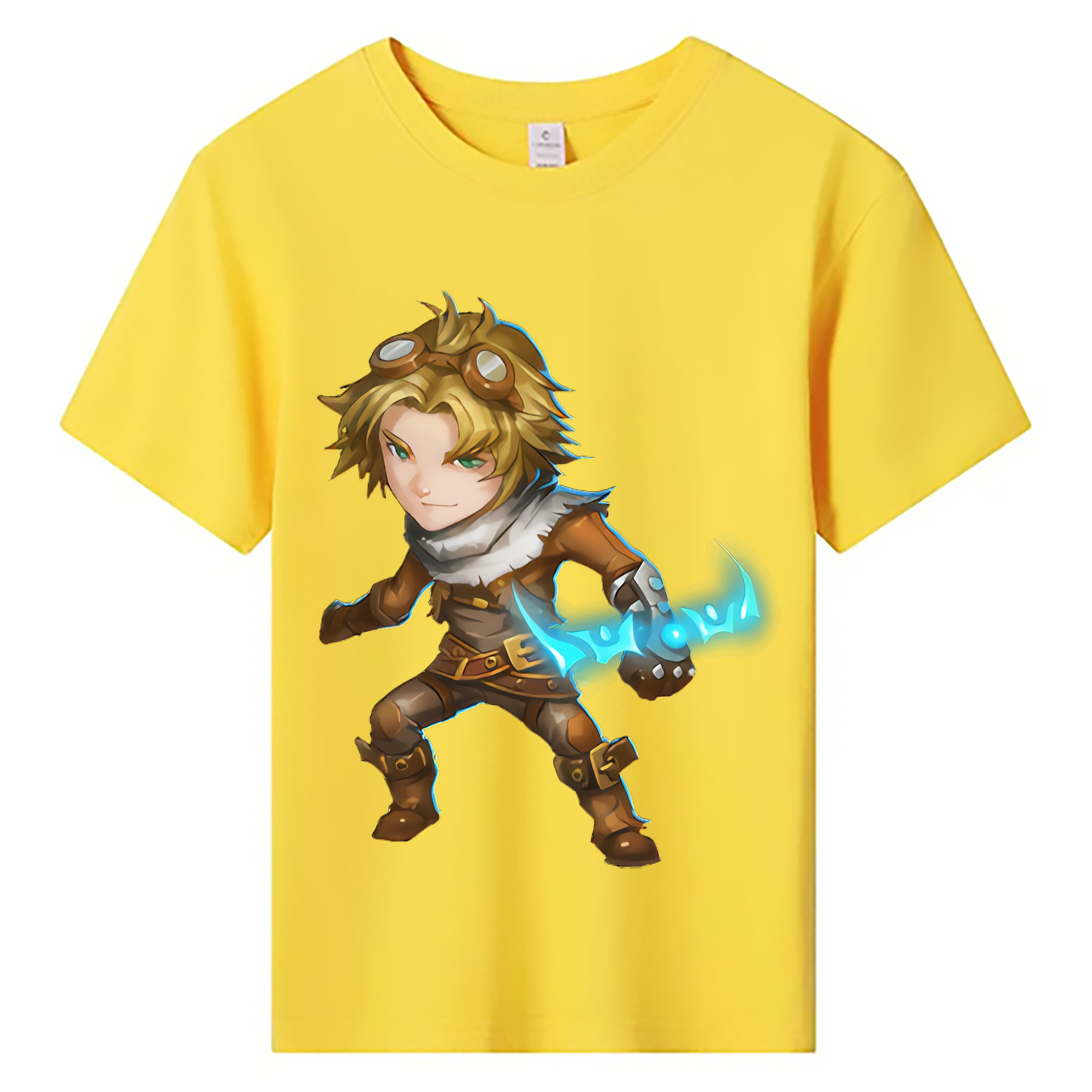 （画像用） リーグ・オブ・レジェンド League of Legends LOL 綿100％キッズTシャツ（フロントプリント）