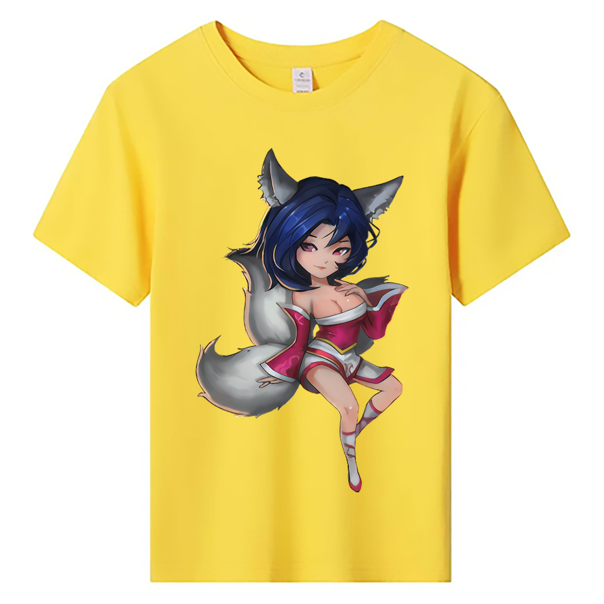 （画像用） リーグ・オブ・レジェンド League of Legends LOL 綿100％キッズTシャツ（フロントプリント）