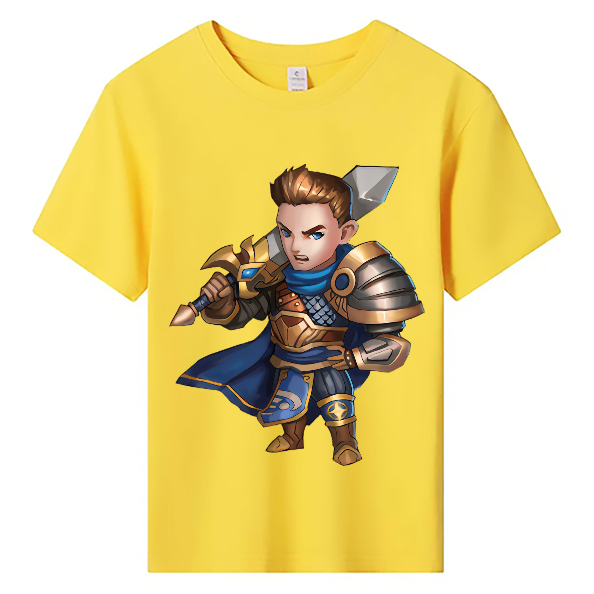 （画像用） リーグ・オブ・レジェンド League of Legends LOL 綿100％キッズTシャツ（フロントプリント）
