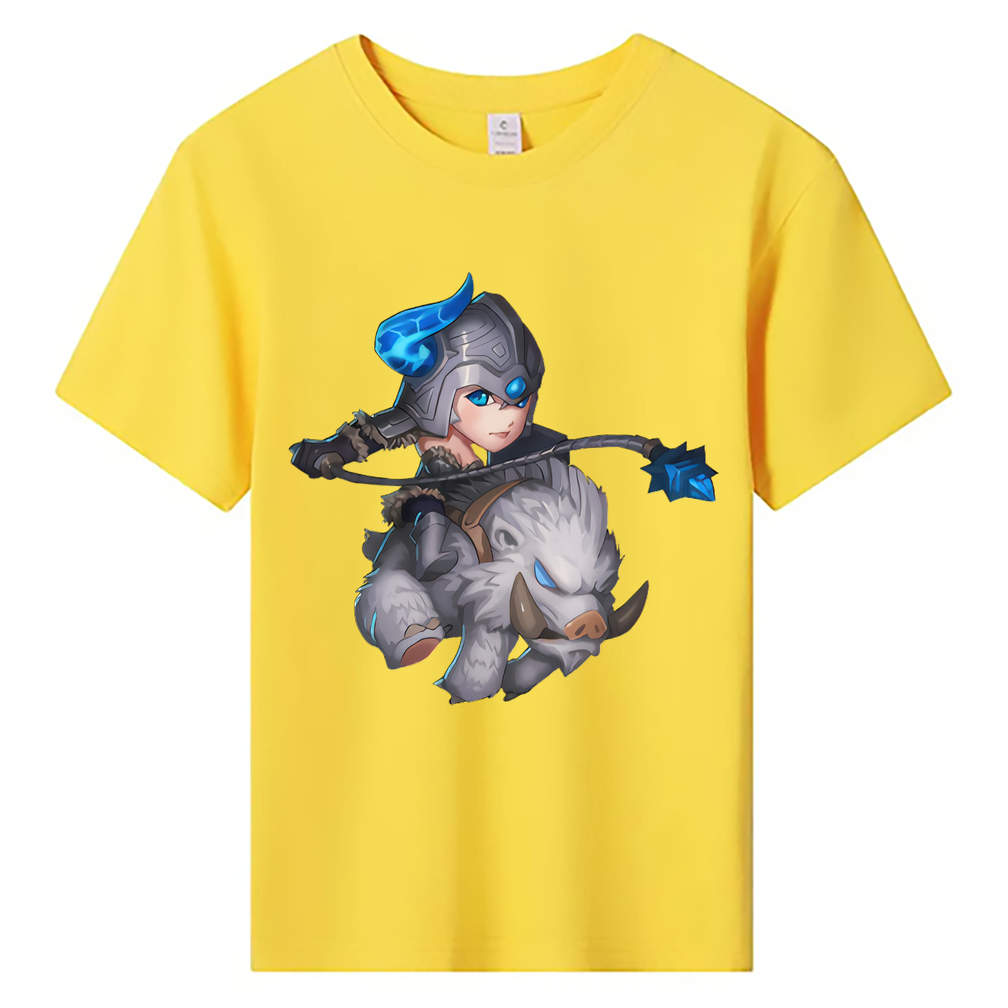 （画像用） リーグ・オブ・レジェンド League of Legends LOL 綿100％キッズTシャツ（フロントプリント）