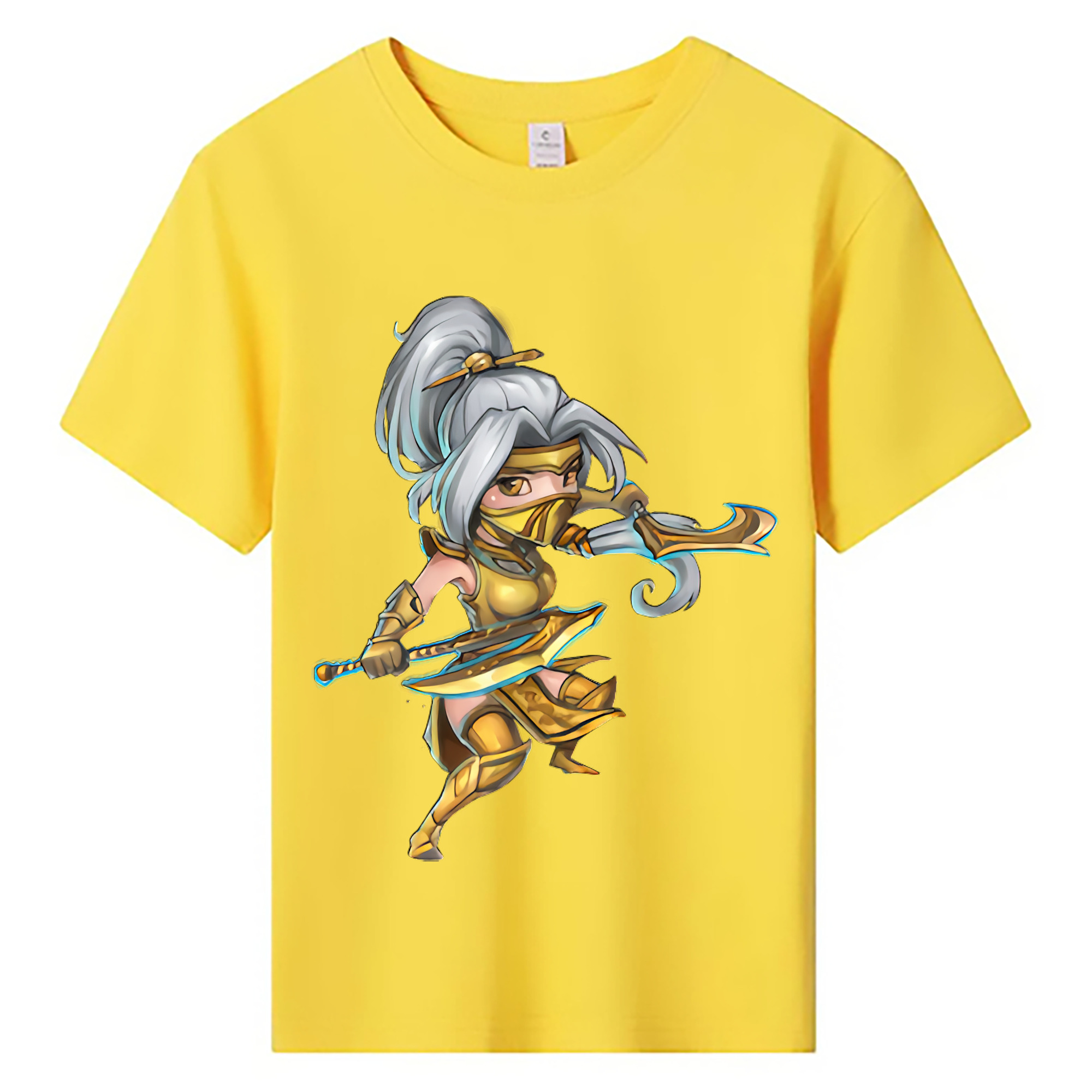 （画像用） リーグ・オブ・レジェンド League of Legends LOL 綿100％キッズTシャツ（フロントプリント）