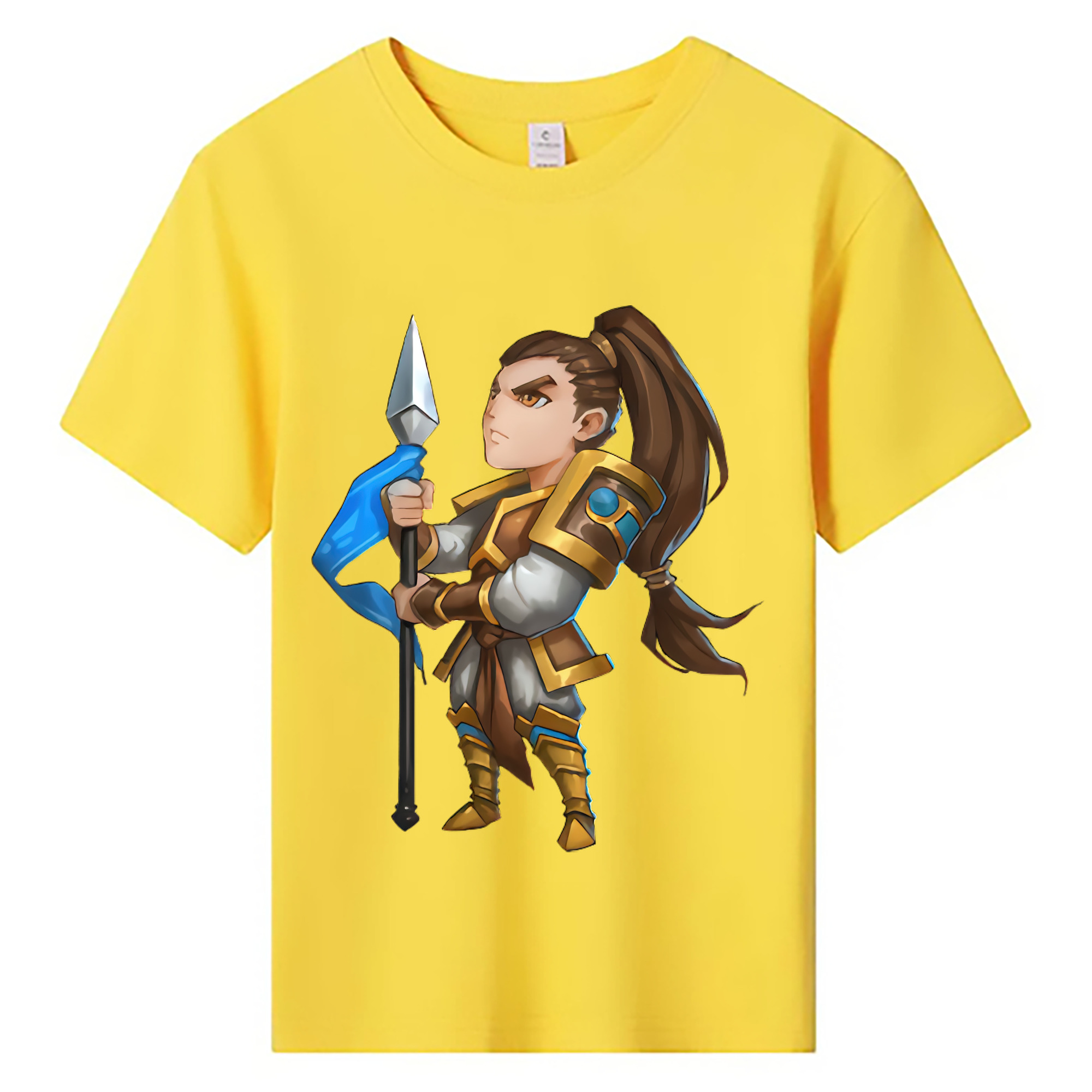 （画像用） リーグ・オブ・レジェンド League of Legends LOL 綿100％キッズTシャツ（フロントプリント）