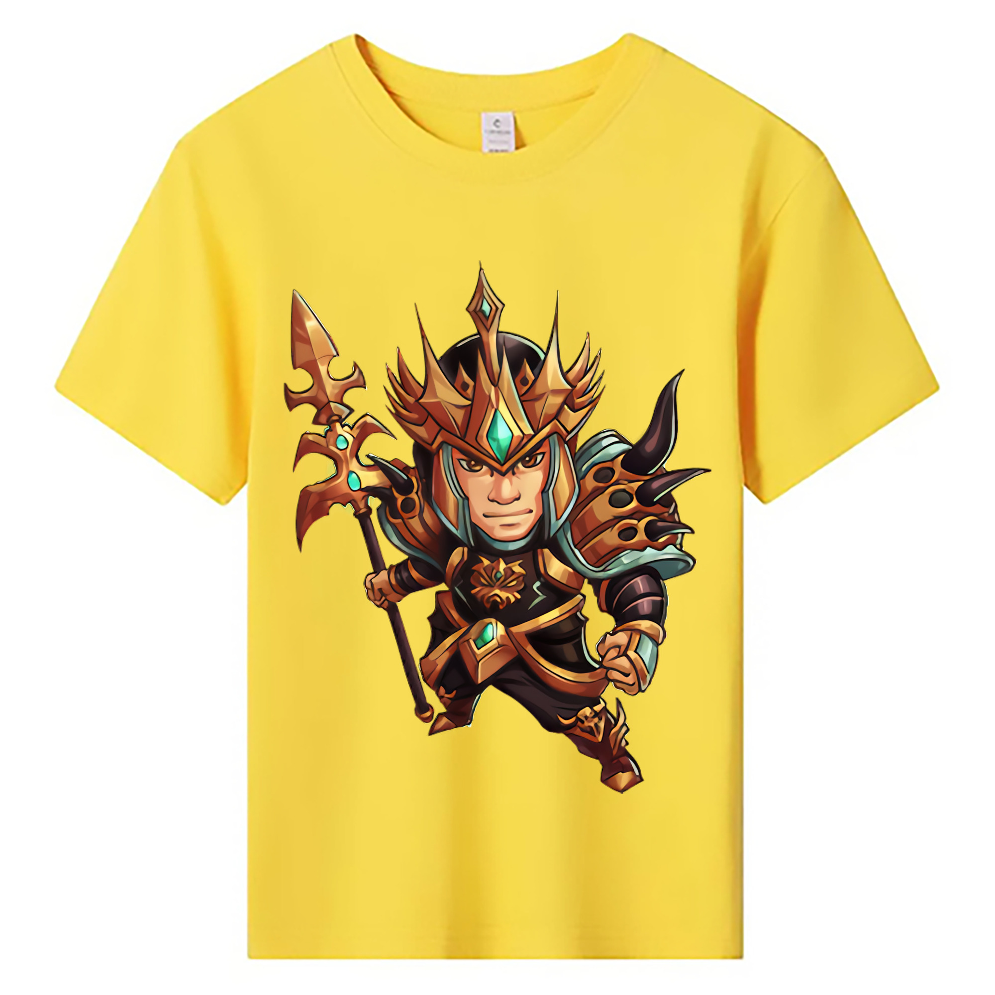 （画像用） リーグ・オブ・レジェンド League of Legends LOL 綿100％キッズTシャツ（フロントプリント）