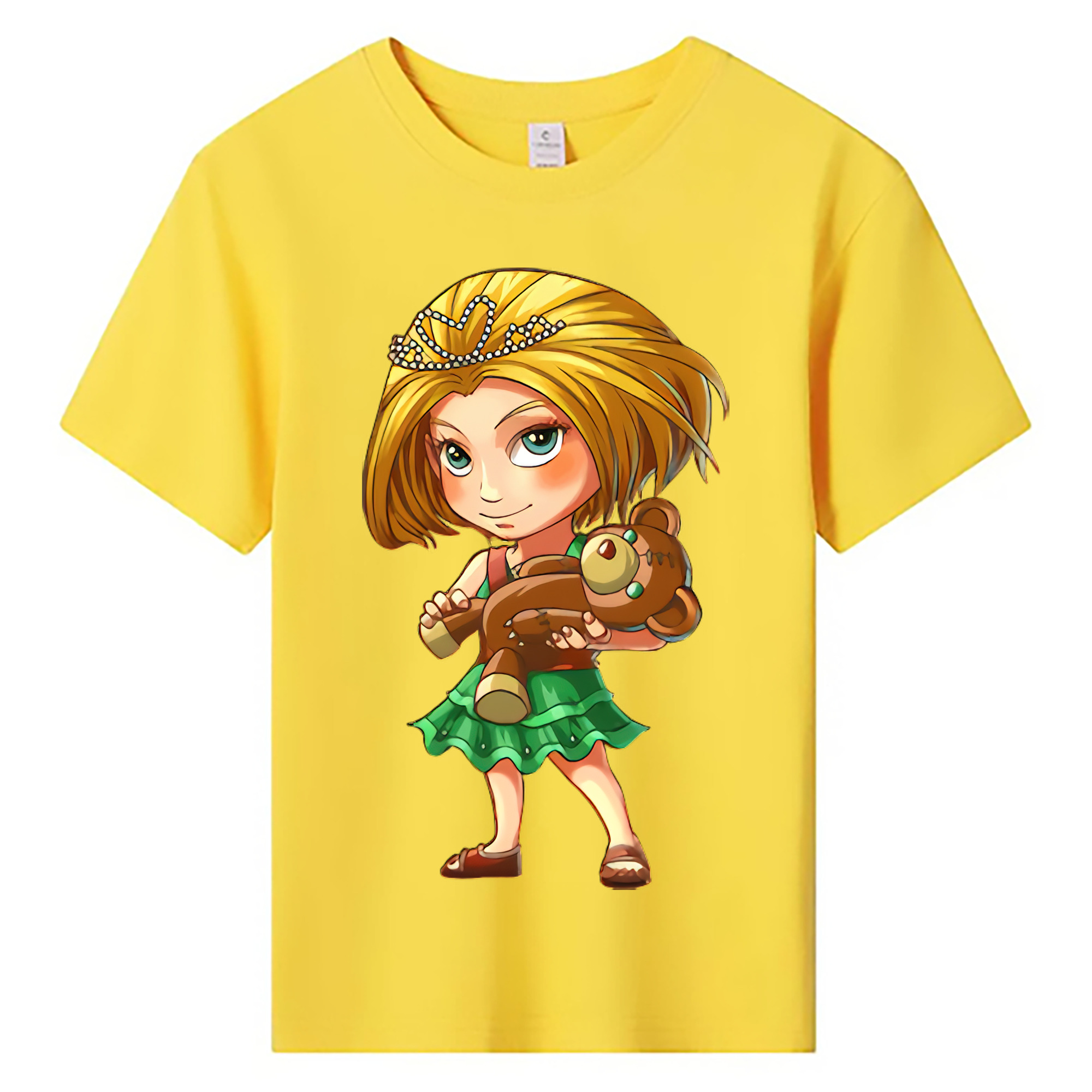 （画像用） リーグ・オブ・レジェンド League of Legends LOL 綿100％キッズTシャツ（フロントプリント）