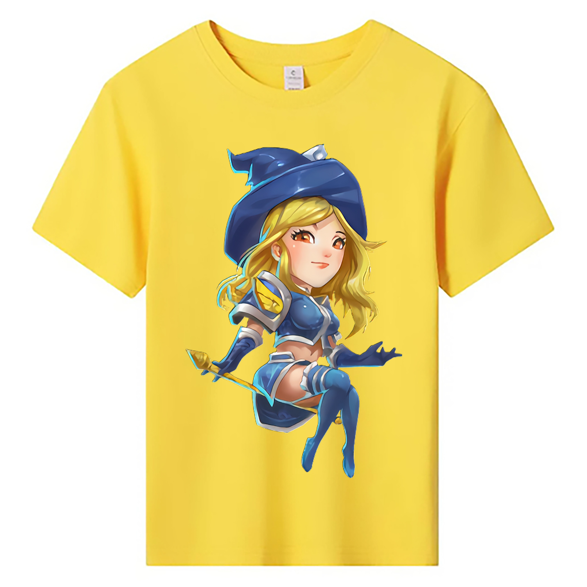 （画像用） リーグ・オブ・レジェンド League of Legends LOL 綿100％キッズTシャツ（フロントプリント）