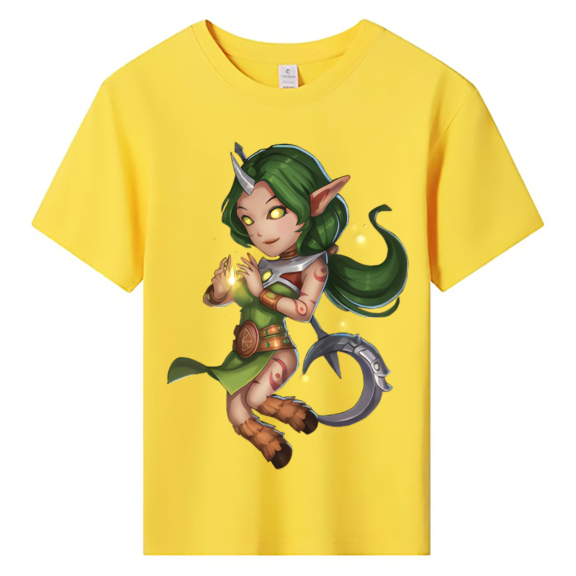 （画像用） リーグ・オブ・レジェンド League of Legends LOL 綿100％キッズTシャツ（フロントプリント）