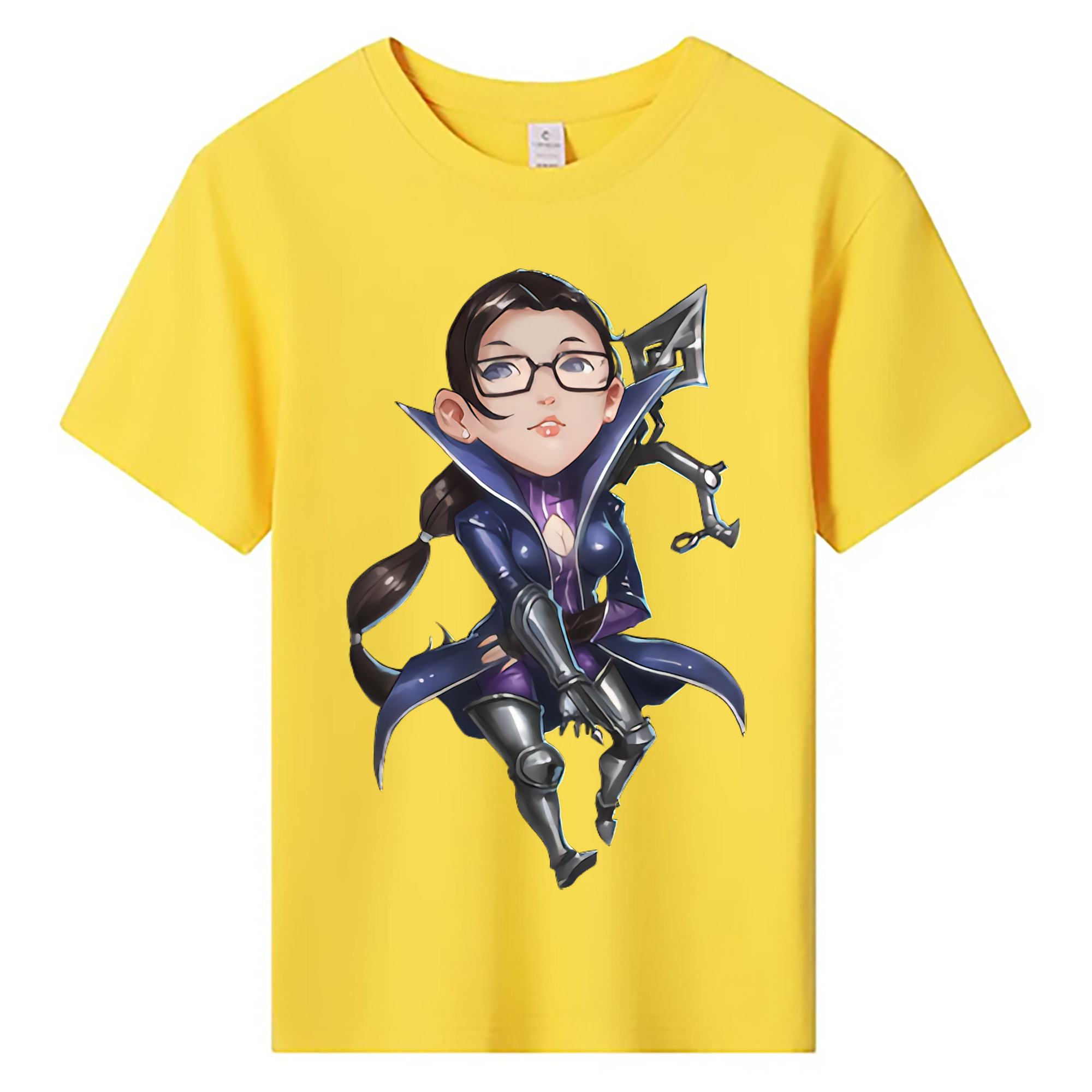 （画像用） リーグ・オブ・レジェンド League of Legends LOL 綿100％キッズTシャツ（フロントプリント）