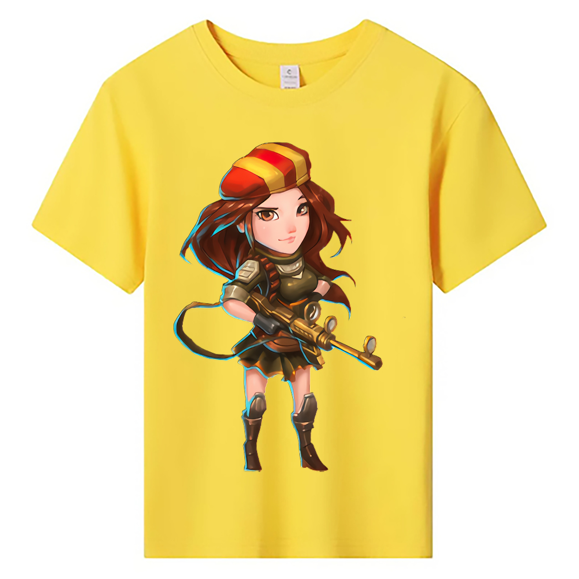（画像用） リーグ・オブ・レジェンド League of Legends LOL 綿100％キッズTシャツ（フロントプリント）