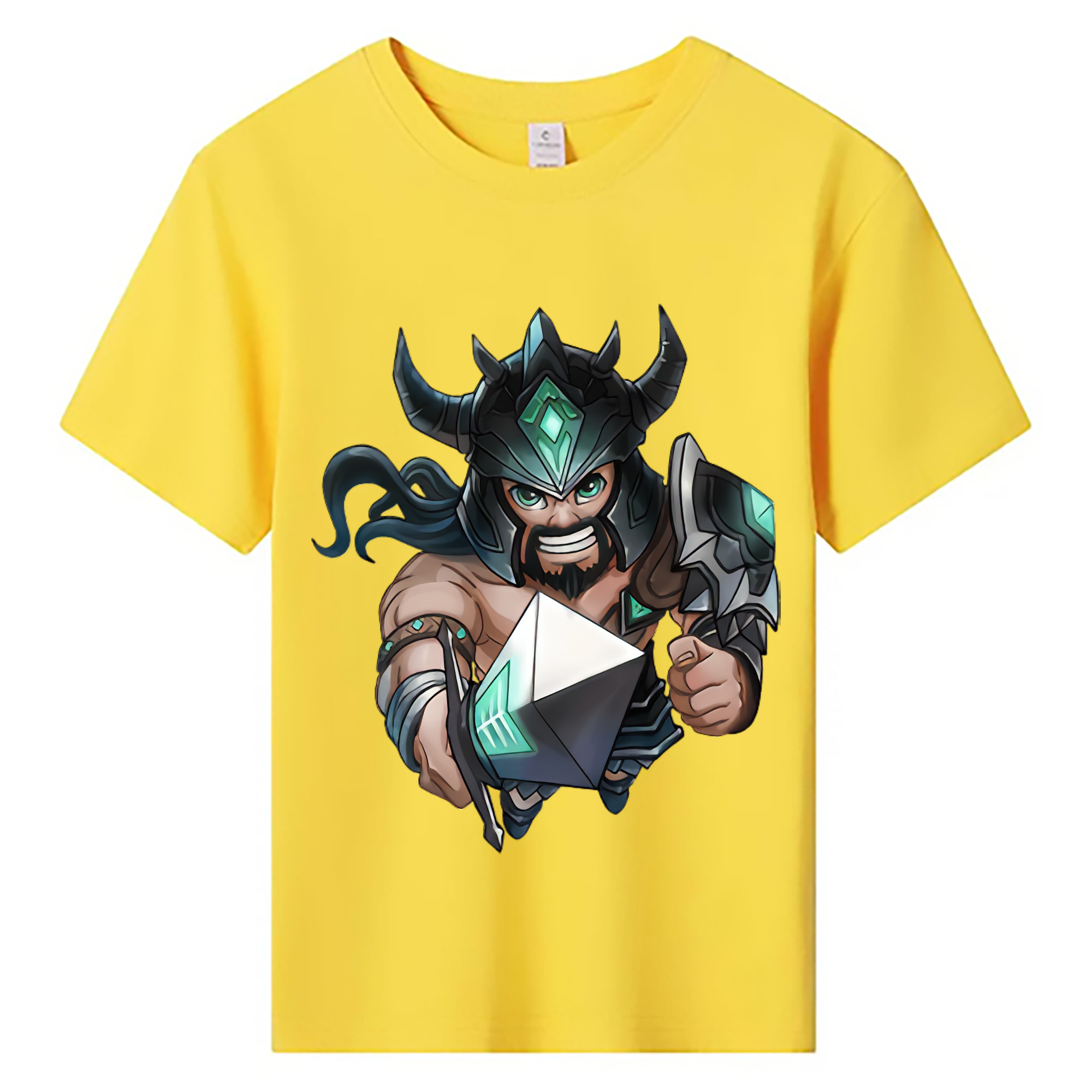 （画像用） リーグ・オブ・レジェンド League of Legends LOL 綿100％キッズTシャツ（フロントプリント）