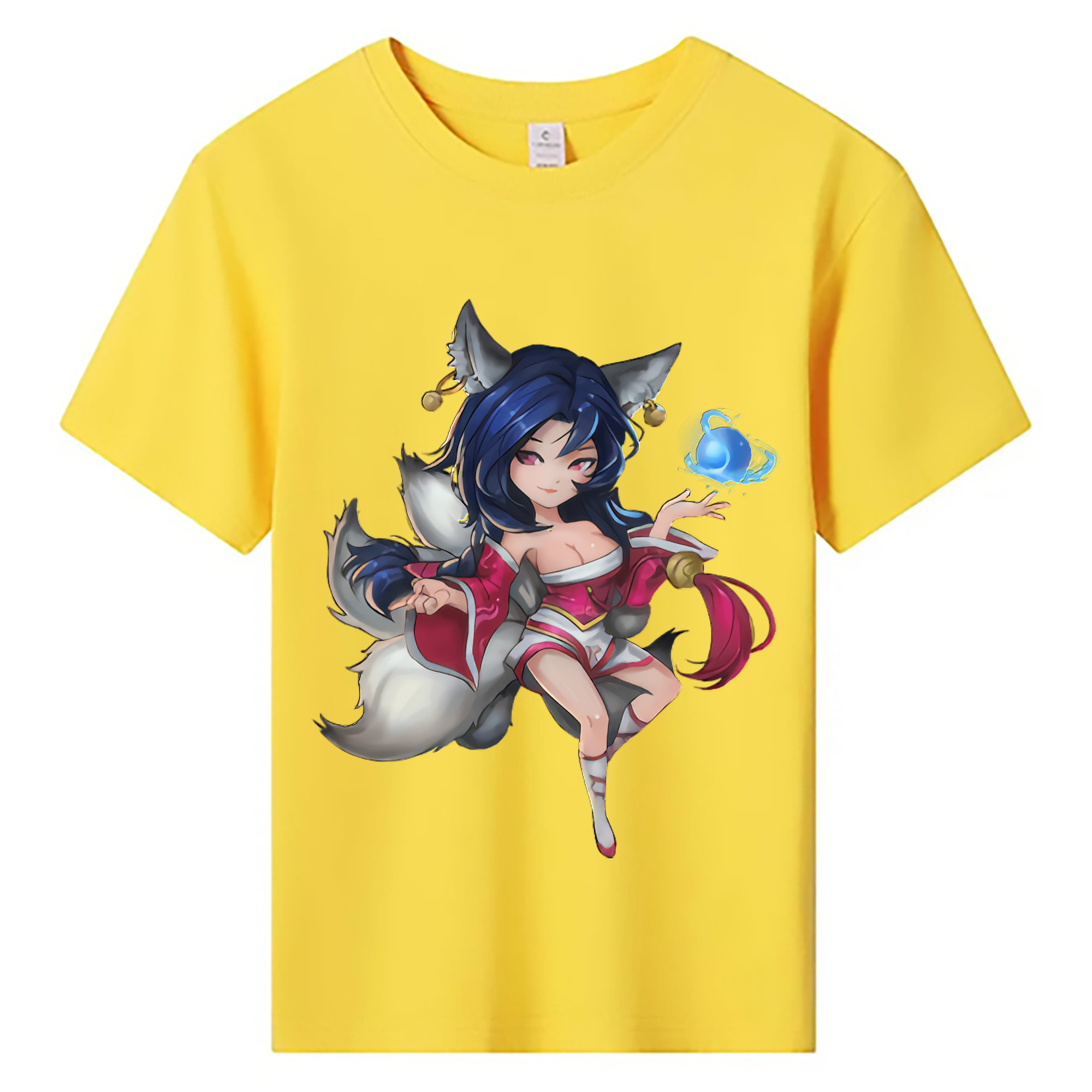 （画像用） リーグ・オブ・レジェンド League of Legends LOL 綿100％キッズTシャツ（フロントプリント）