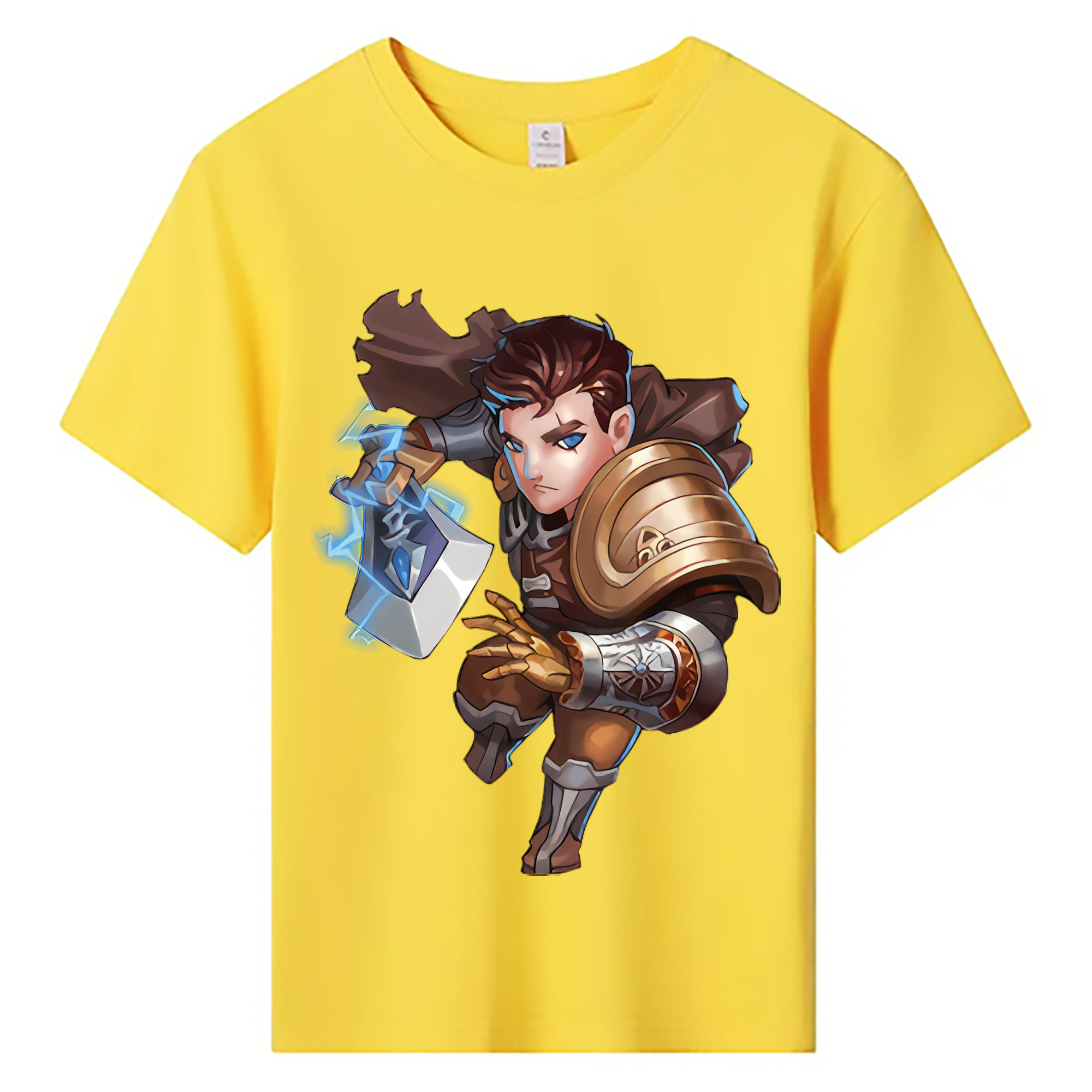 （画像用） リーグ・オブ・レジェンド League of Legends LOL 綿100％キッズTシャツ（フロントプリント）