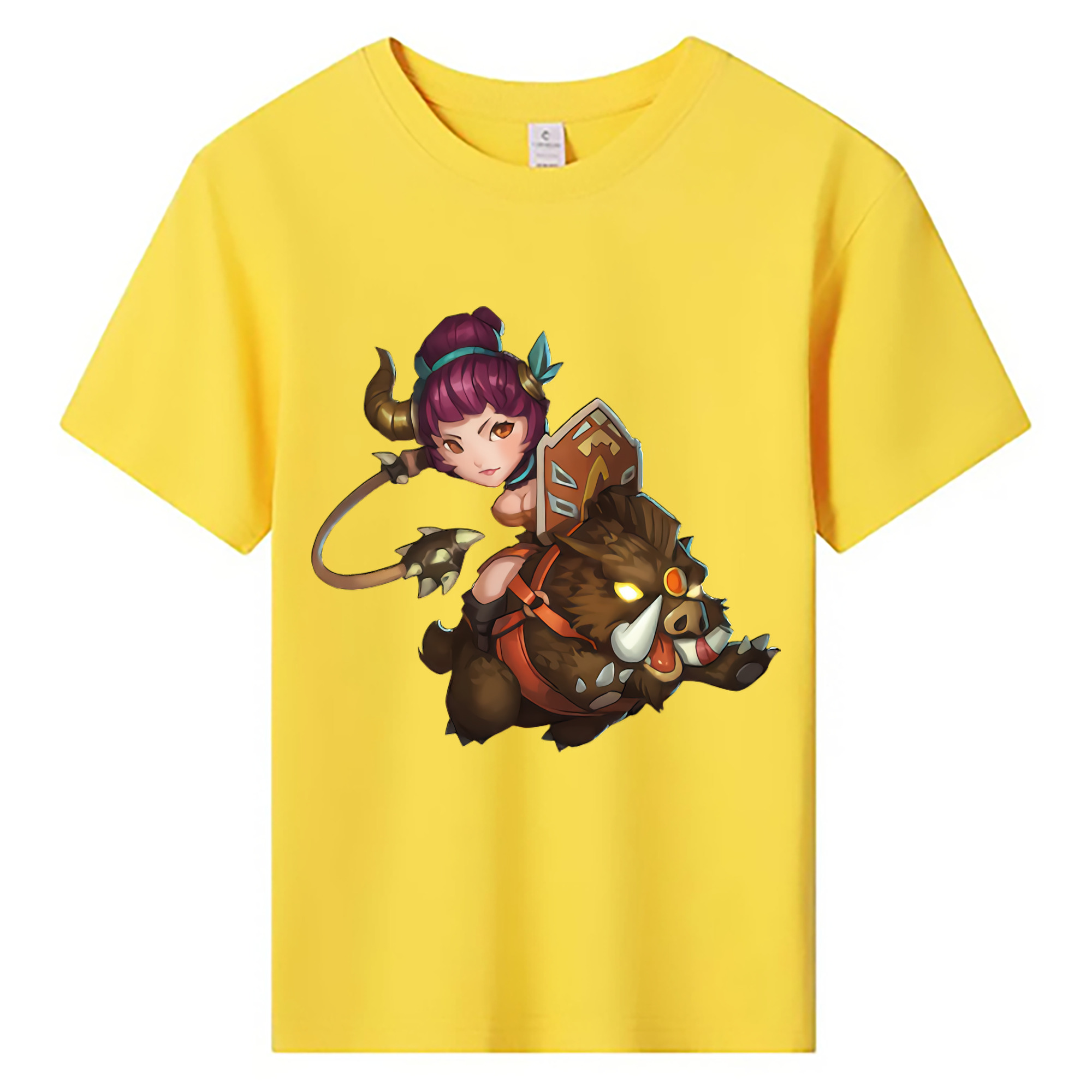 （画像用） リーグ・オブ・レジェンド League of Legends LOL 綿100％キッズTシャツ（フロントプリント）