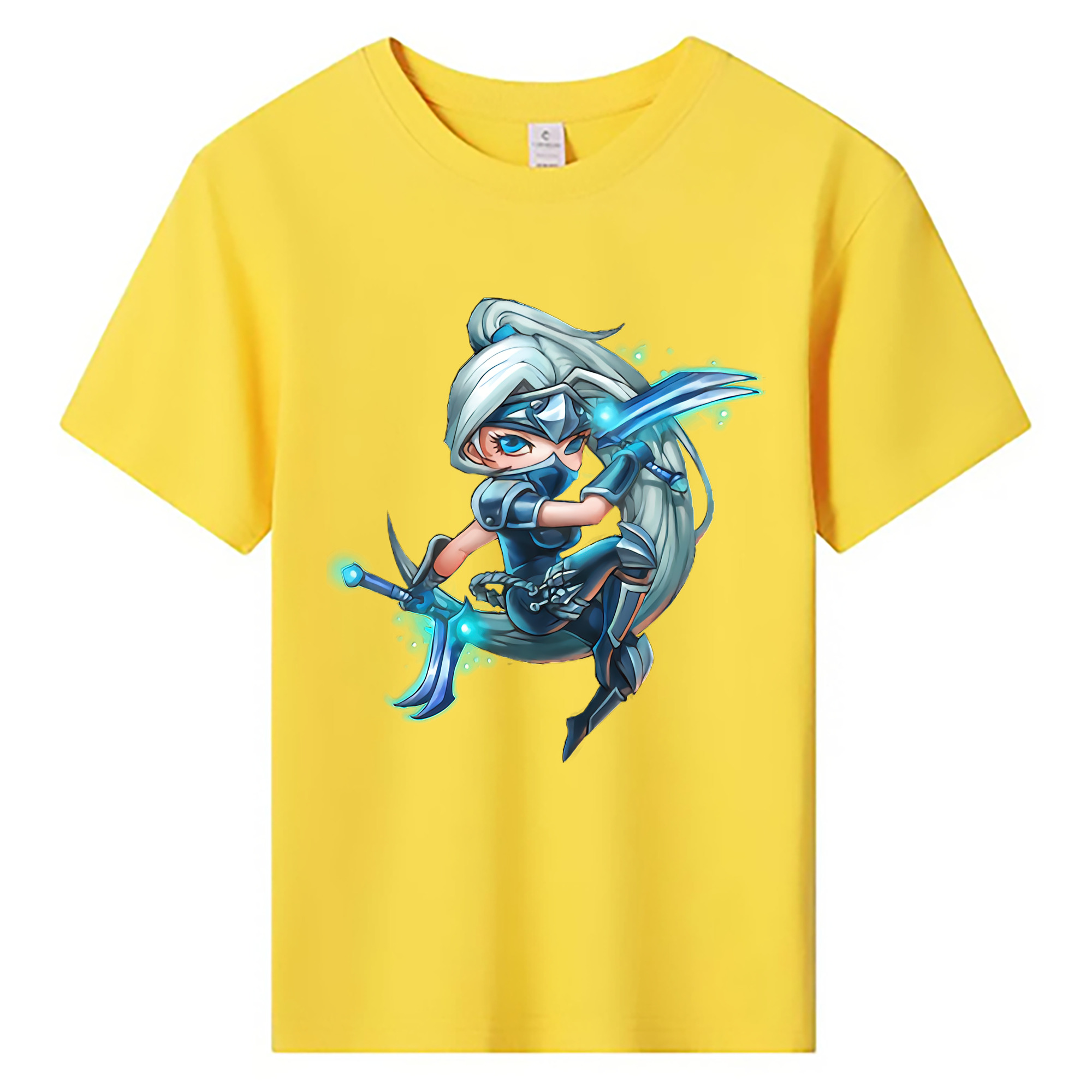 （画像用） リーグ・オブ・レジェンド League of Legends LOL 綿100％キッズTシャツ（フロントプリント）