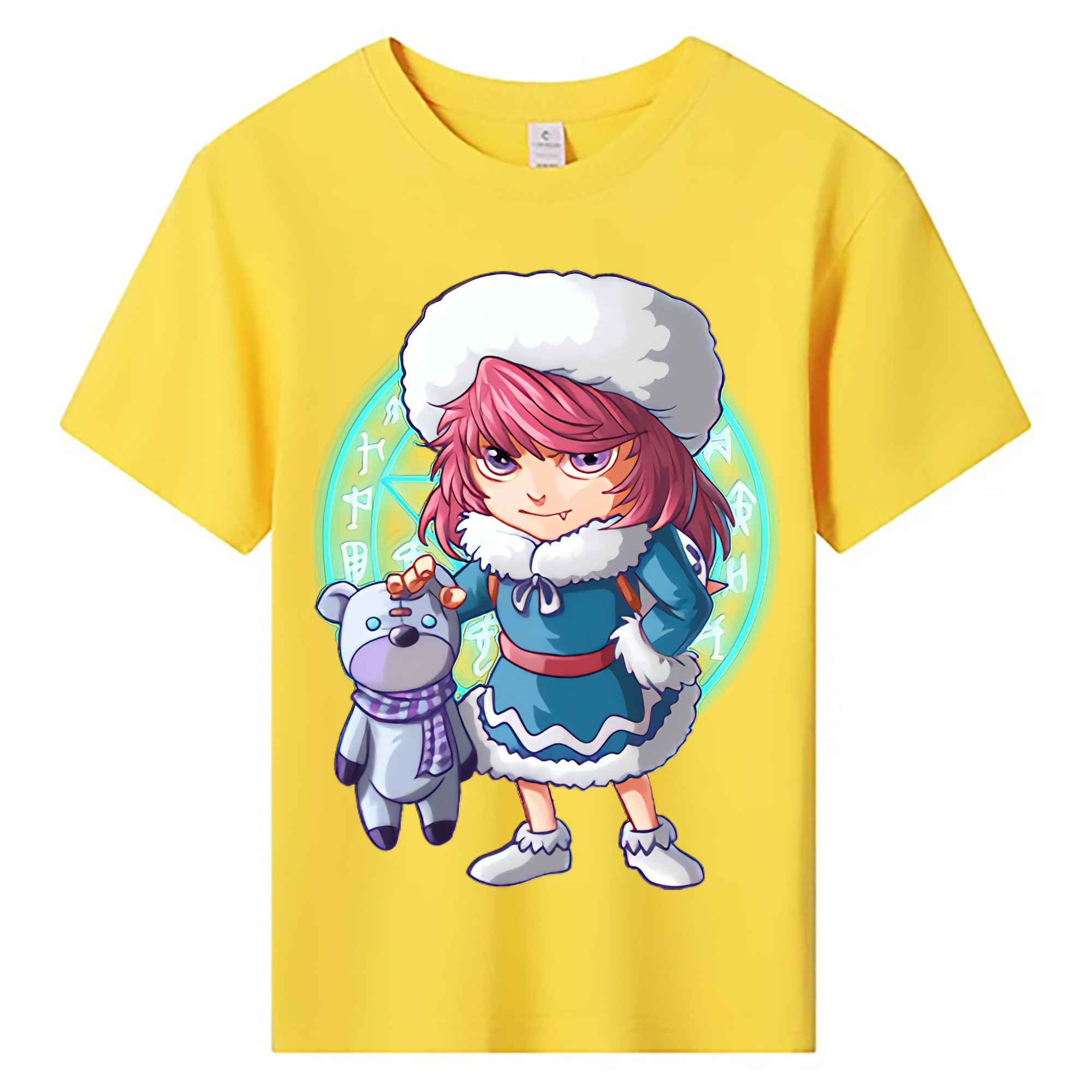 （画像用） リーグ・オブ・レジェンド League of Legends LOL 綿100％キッズTシャツ（フロントプリント）