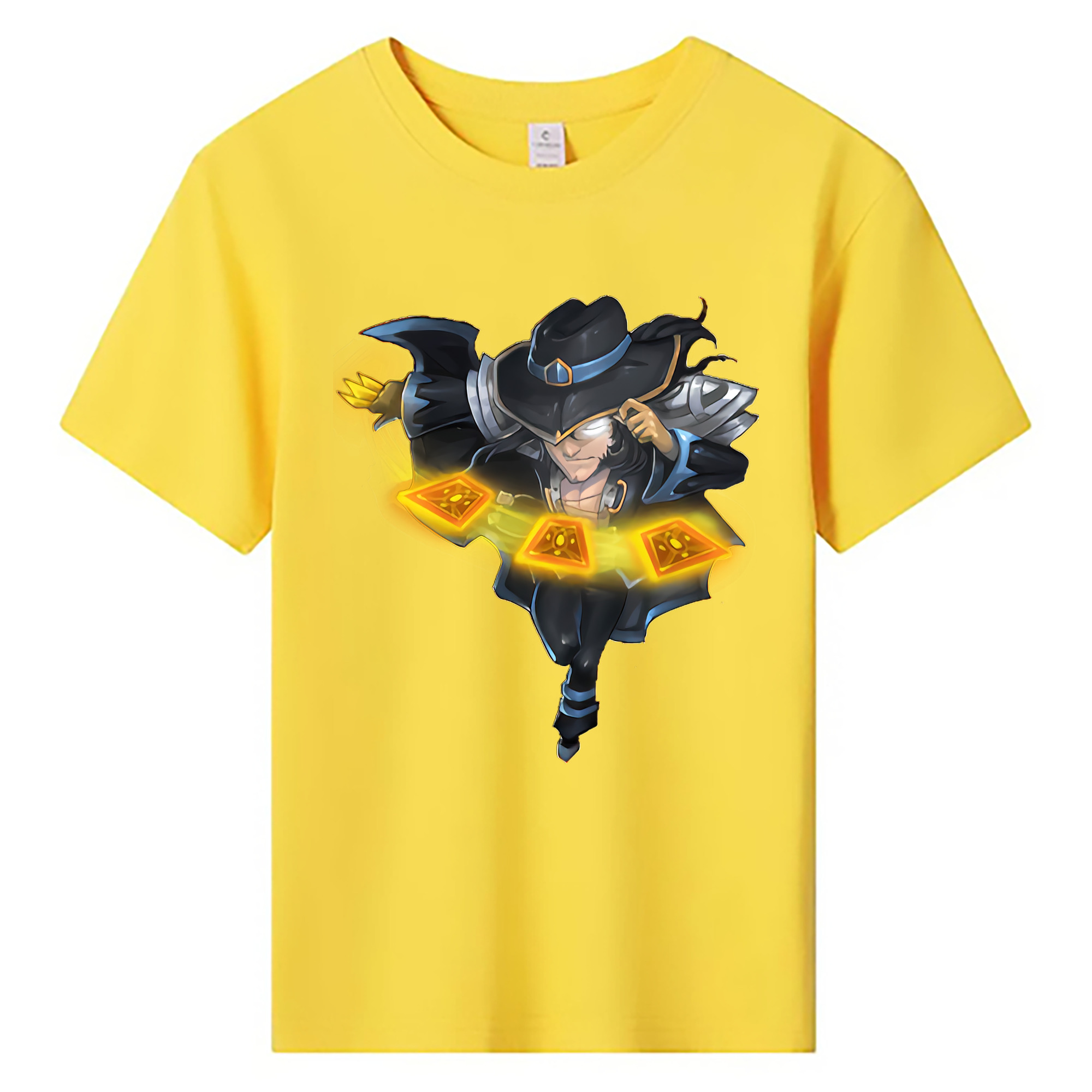 （画像用） リーグ・オブ・レジェンド League of Legends LOL 綿100％キッズTシャツ（フロントプリント）