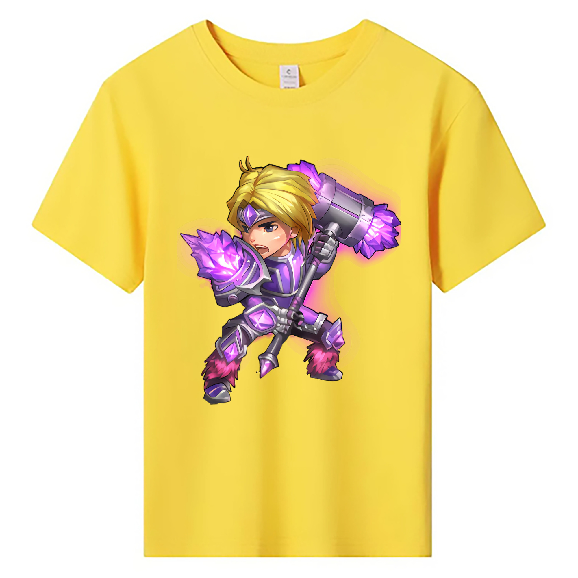 （画像用） リーグ・オブ・レジェンド League of Legends LOL 綿100％キッズTシャツ（フロントプリント）