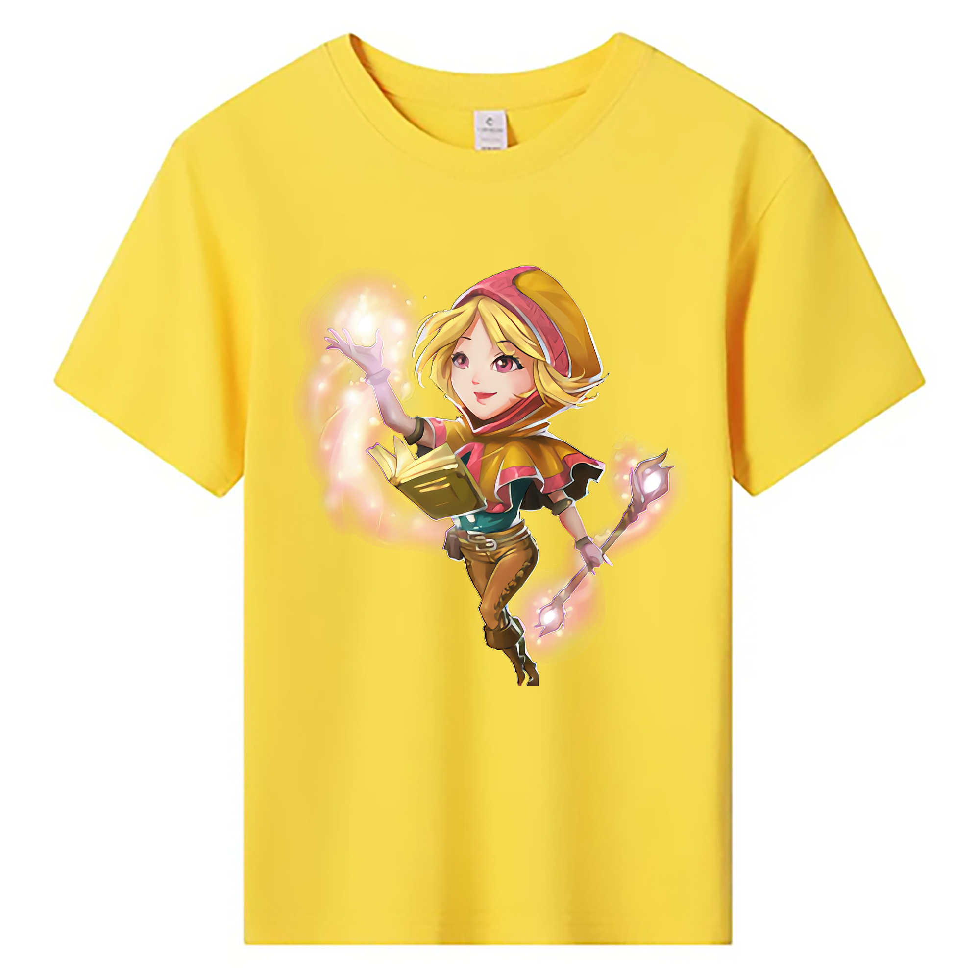 （画像用） リーグ・オブ・レジェンド League of Legends LOL 綿100％キッズTシャツ（フロントプリント）
