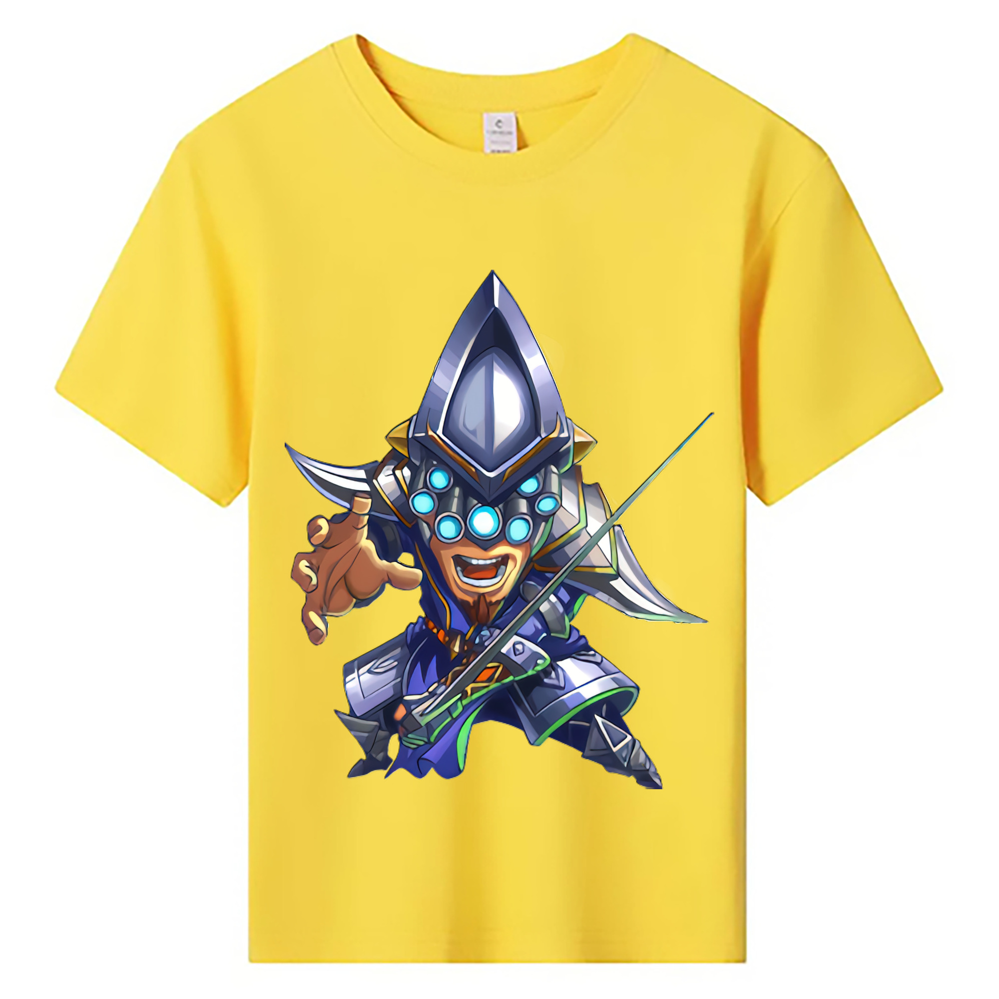 （画像用） リーグ・オブ・レジェンド League of Legends LOL 綿100％キッズTシャツ（フロントプリント）