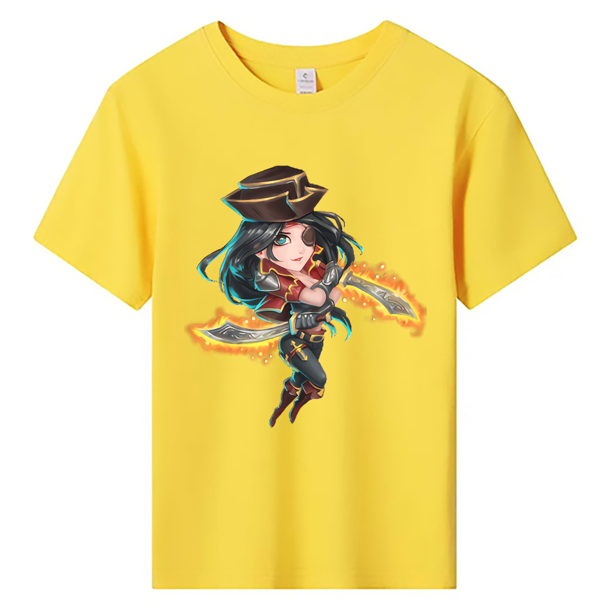（画像用） リーグ・オブ・レジェンド League of Legends LOL 綿100％キッズTシャツ（フロントプリント）