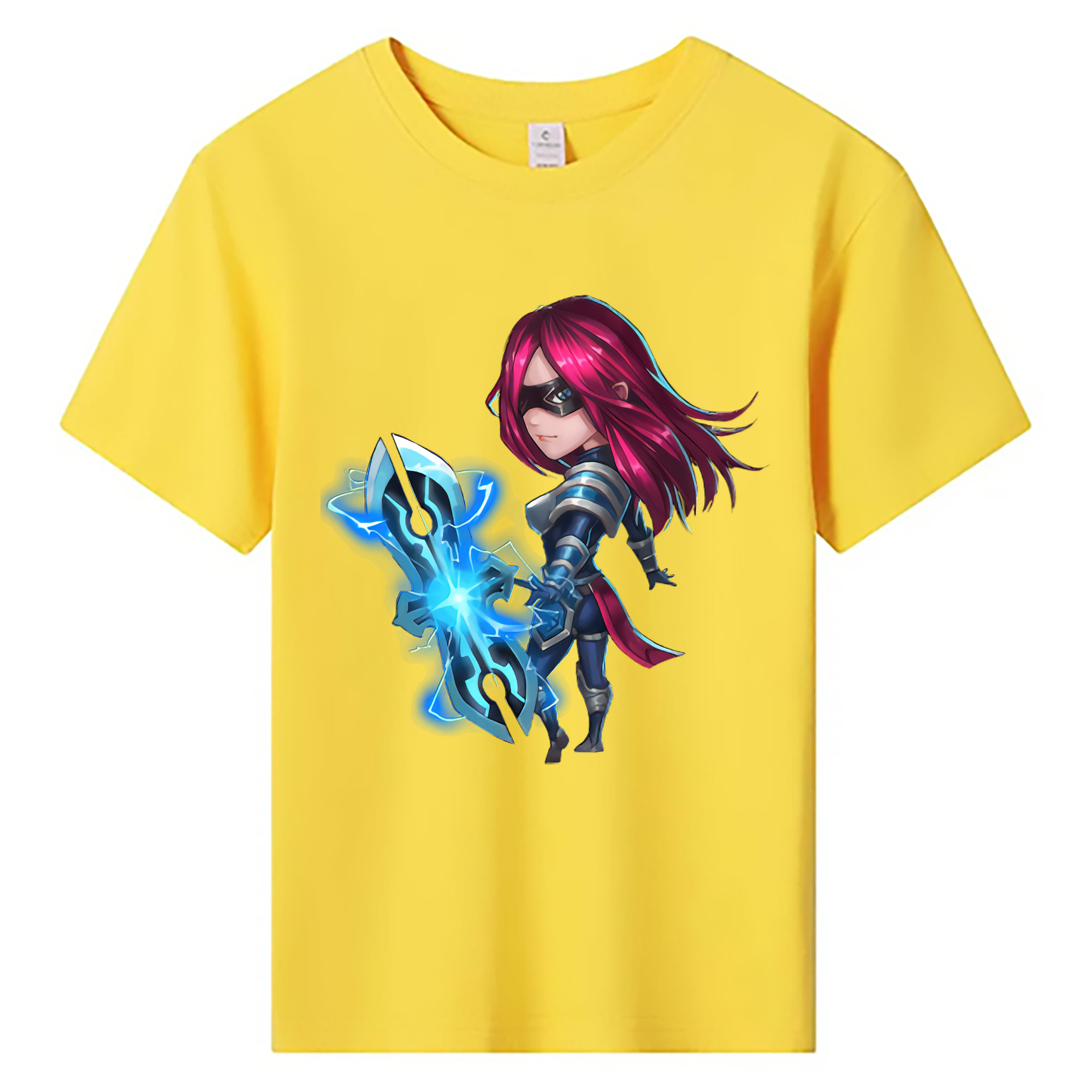 （画像用） リーグ・オブ・レジェンド League of Legends LOL 綿100％キッズTシャツ（フロントプリント）