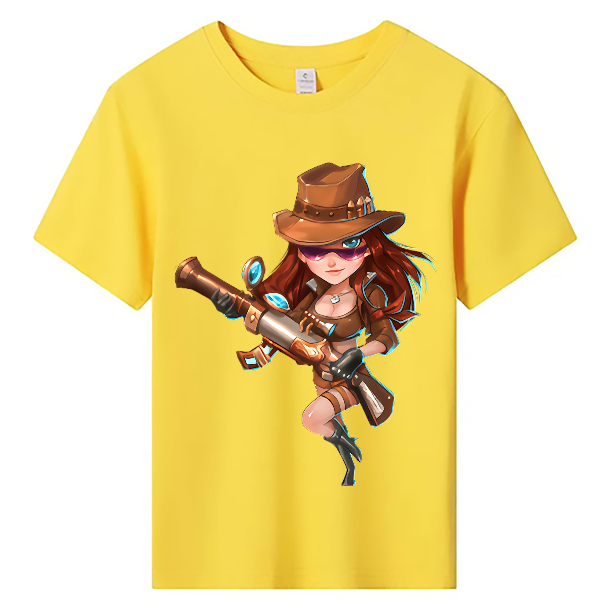 （画像用） リーグ・オブ・レジェンド League of Legends LOL 綿100％キッズTシャツ（フロントプリント）