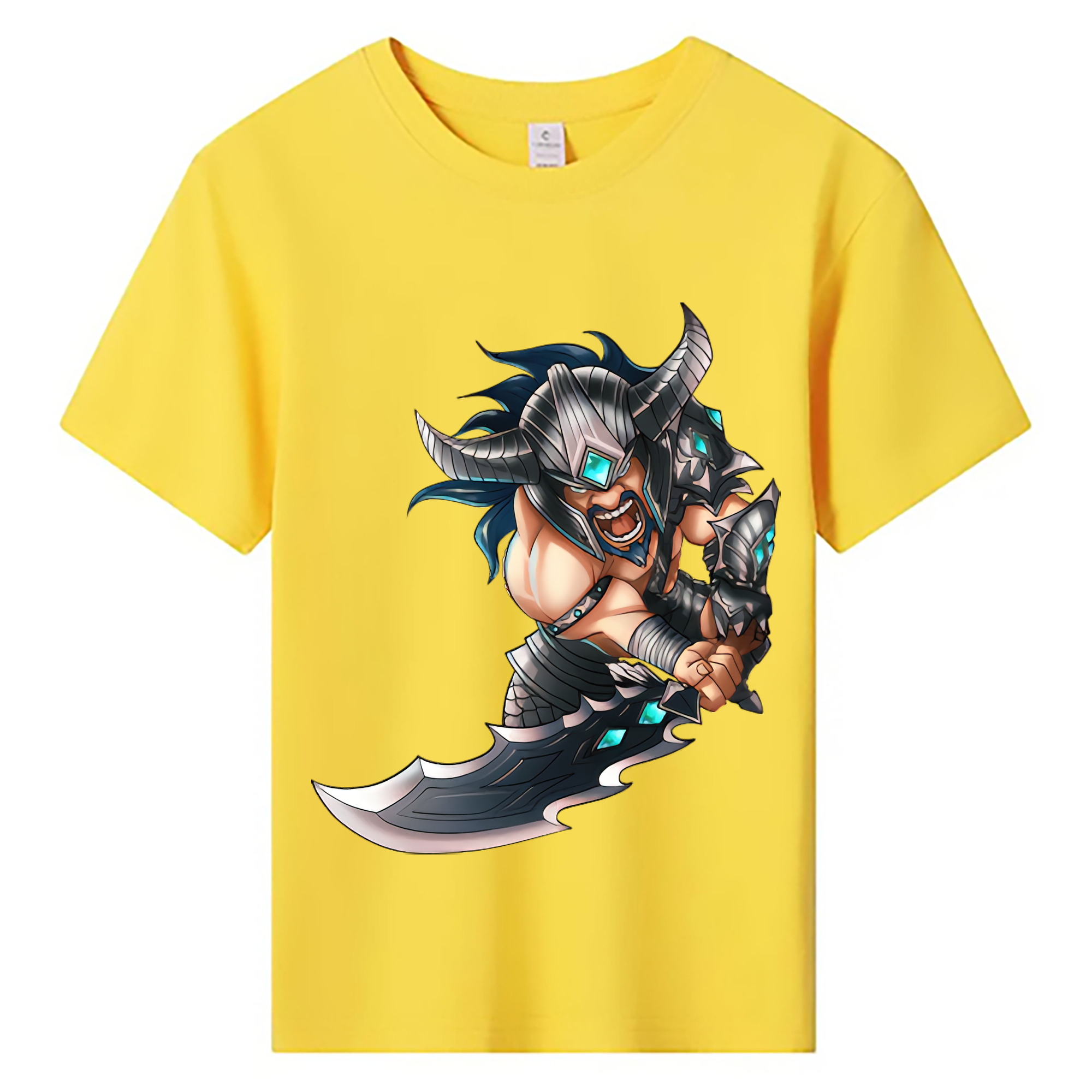 （画像用） リーグ・オブ・レジェンド League of Legends LOL 綿100％キッズTシャツ（フロントプリント）