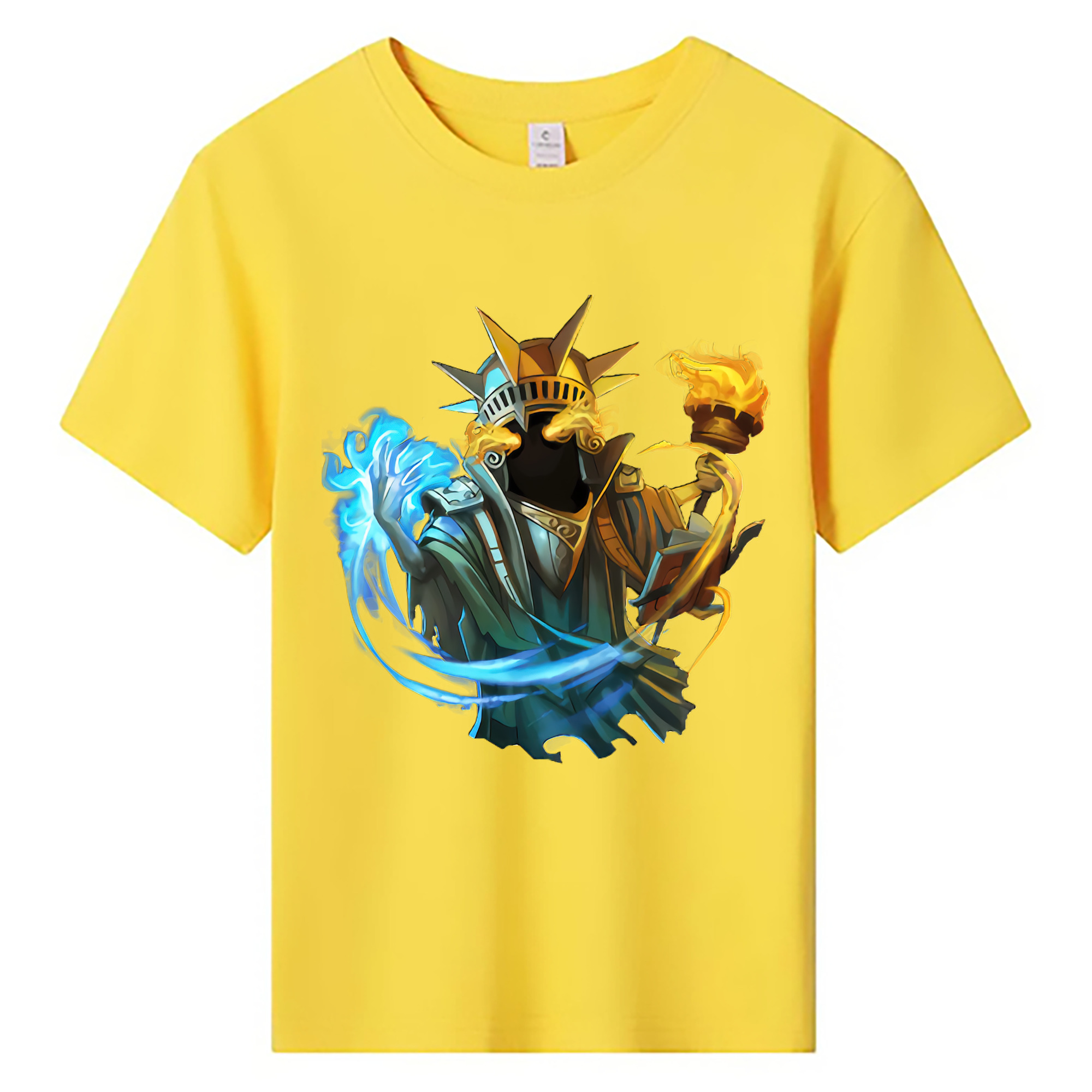 （画像用） リーグ・オブ・レジェンド League of Legends LOL 綿100％キッズTシャツ（フロントプリント）