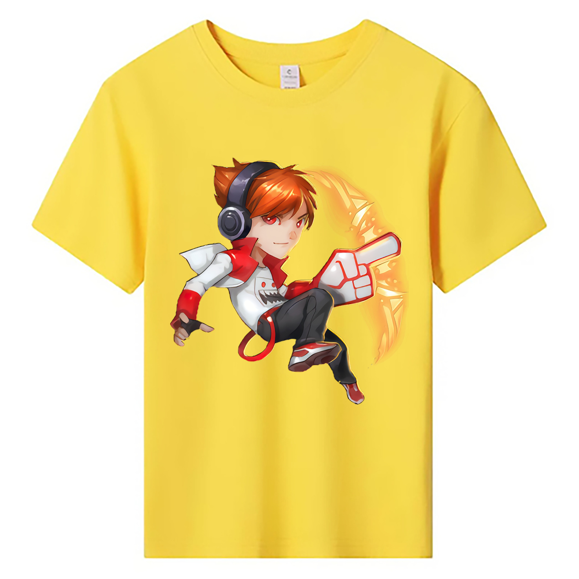 （画像用） リーグ・オブ・レジェンド League of Legends LOL 綿100％キッズTシャツ（フロントプリント）