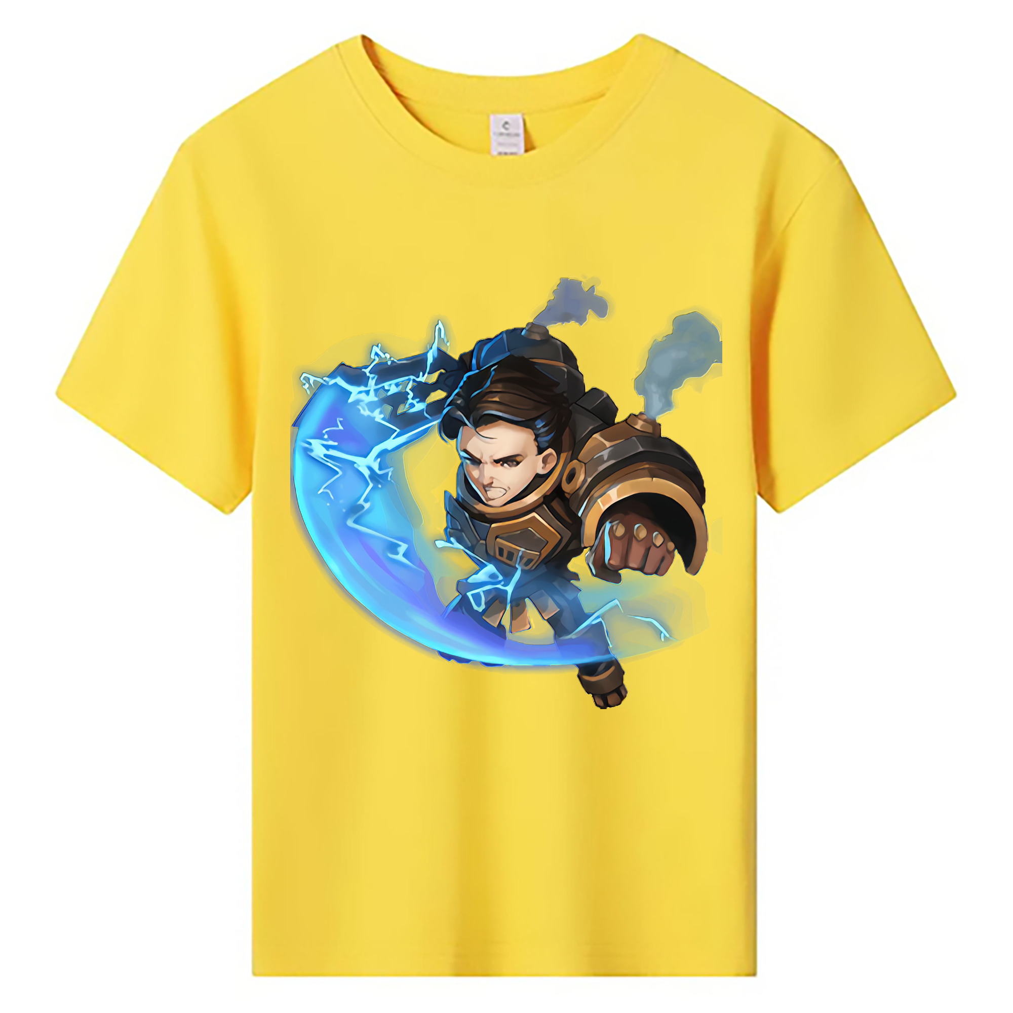 （画像用） リーグ・オブ・レジェンド League of Legends LOL 綿100％キッズTシャツ（フロントプリント）