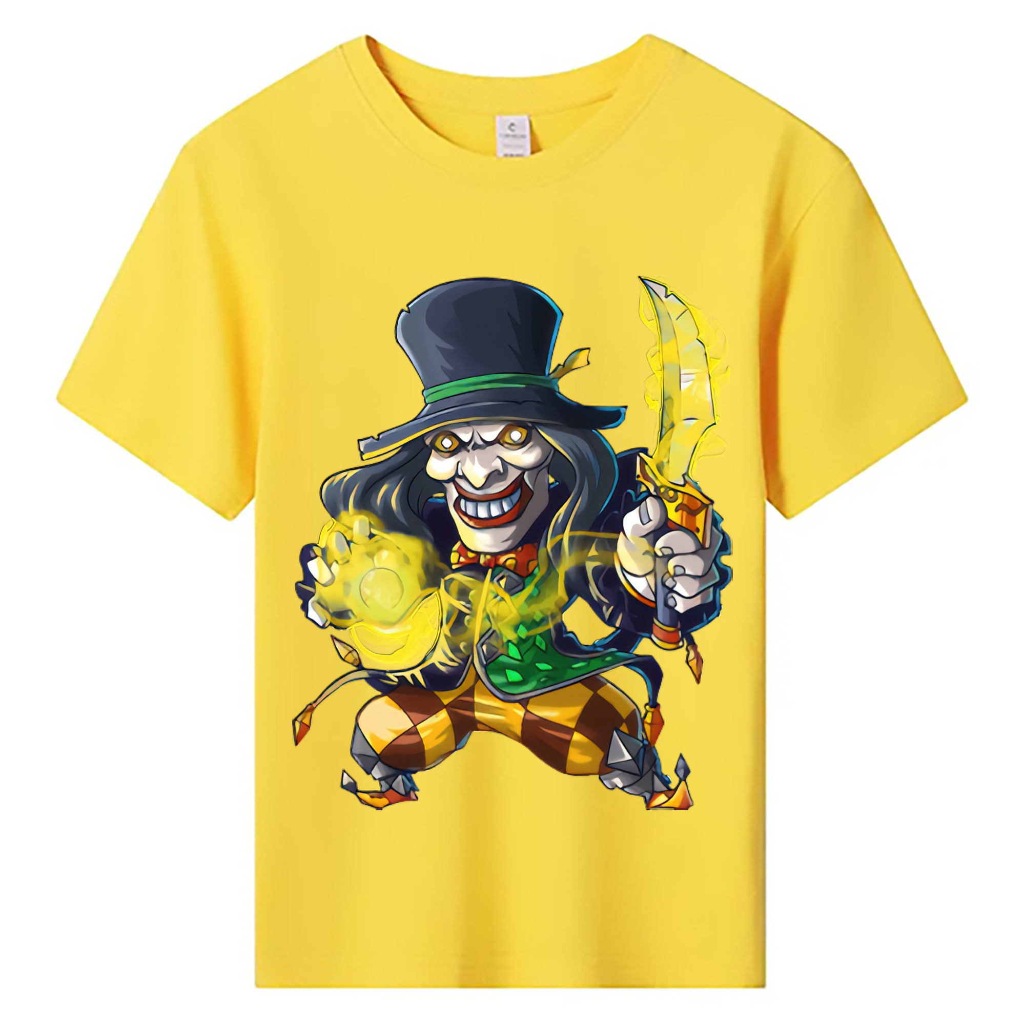 （画像用） リーグ・オブ・レジェンド League of Legends LOL 綿100％キッズTシャツ（フロントプリント）