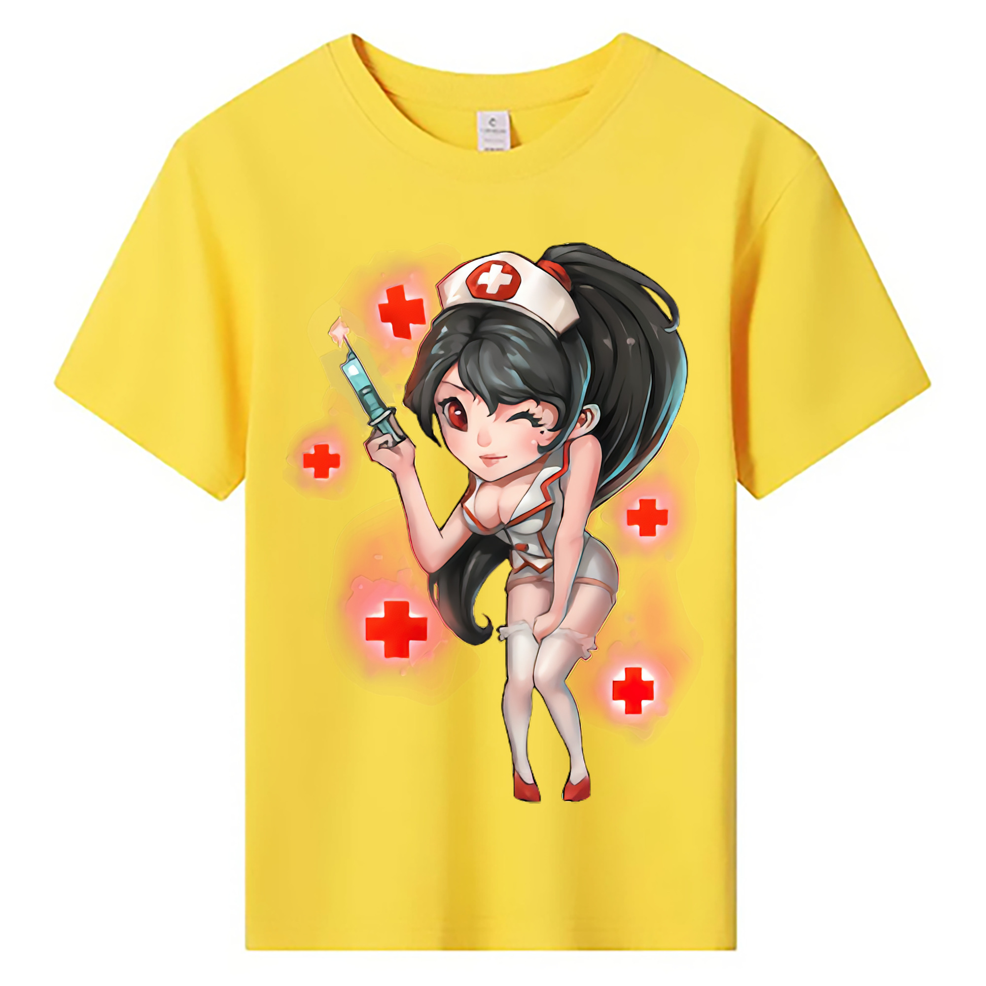 （画像用） リーグ・オブ・レジェンド League of Legends LOL 綿100％キッズTシャツ（フロントプリント）