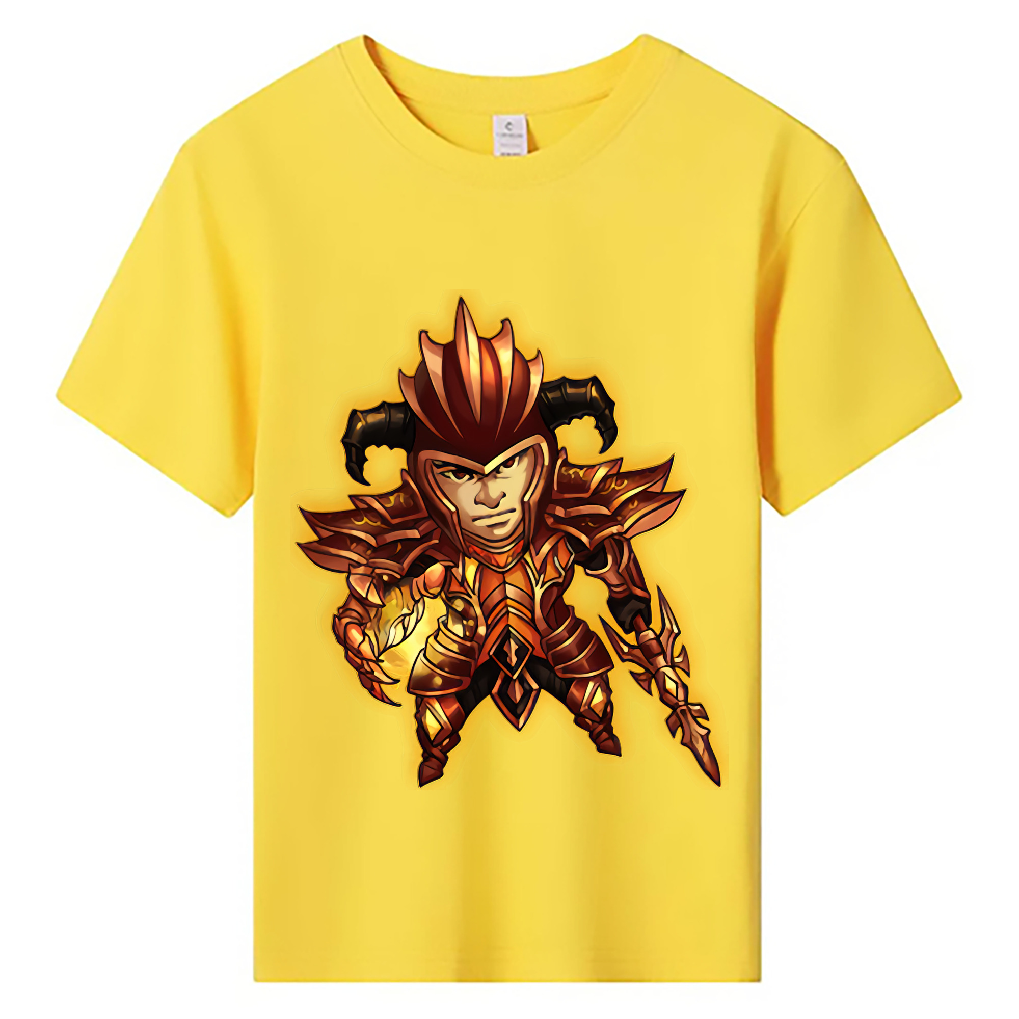 （画像用） リーグ・オブ・レジェンド League of Legends LOL 綿100％キッズTシャツ（フロントプリント）