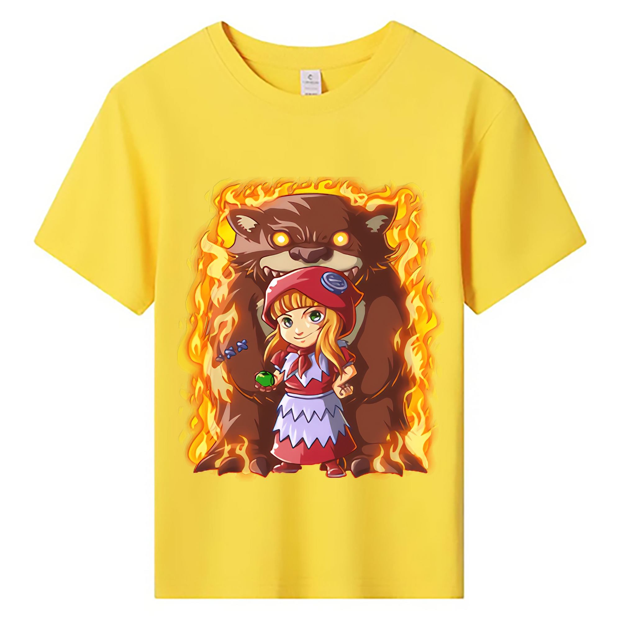 （画像用） リーグ・オブ・レジェンド League of Legends LOL 綿100％キッズTシャツ（フロントプリント）