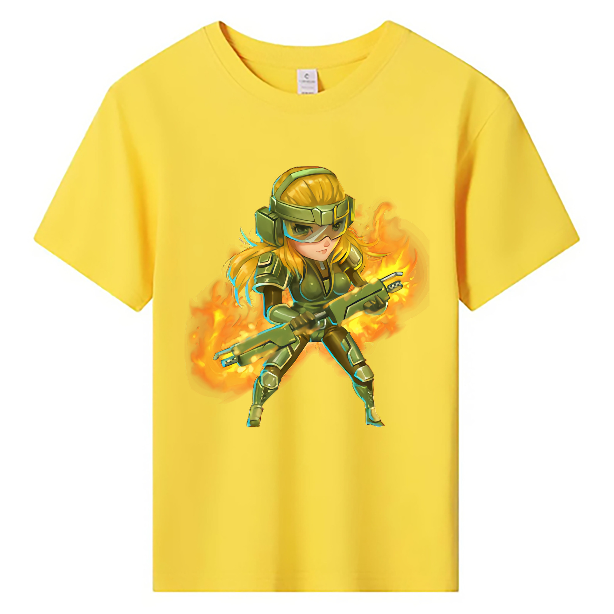 （画像用） リーグ・オブ・レジェンド League of Legends LOL 綿100％キッズTシャツ（フロントプリント）