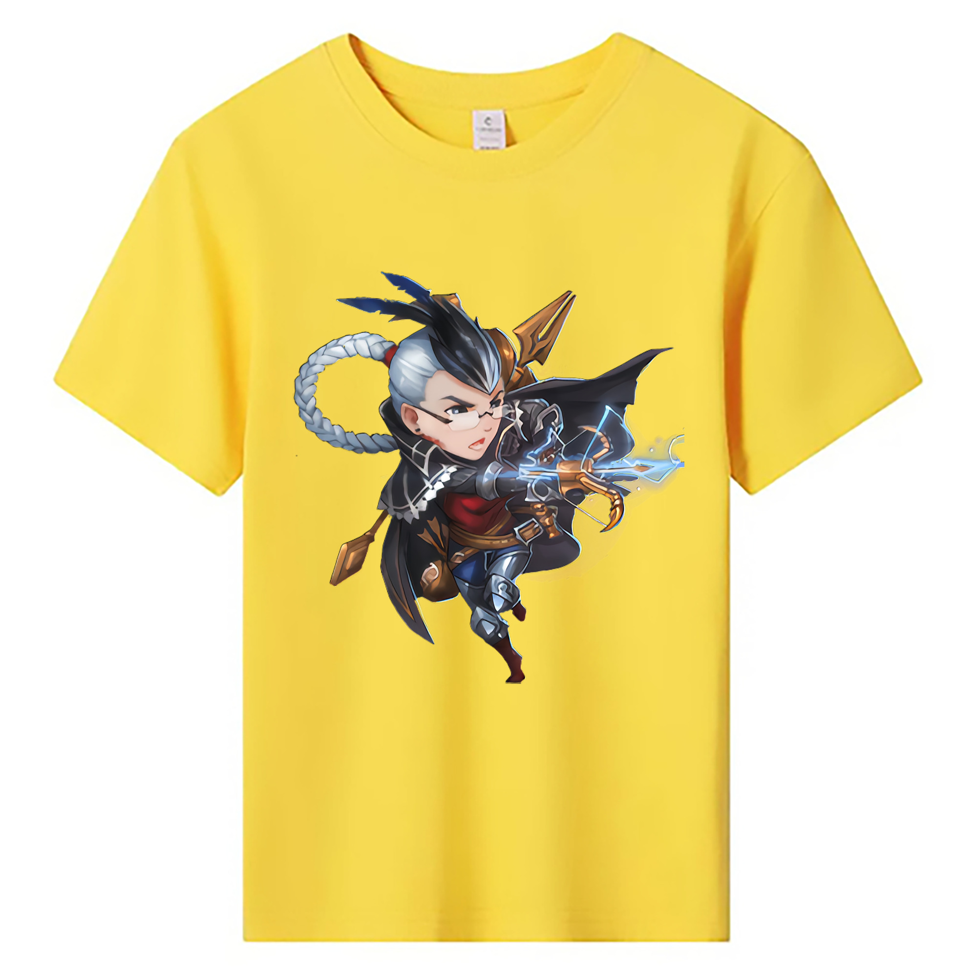 （画像用） リーグ・オブ・レジェンド League of Legends LOL 綿100％キッズTシャツ（フロントプリント）