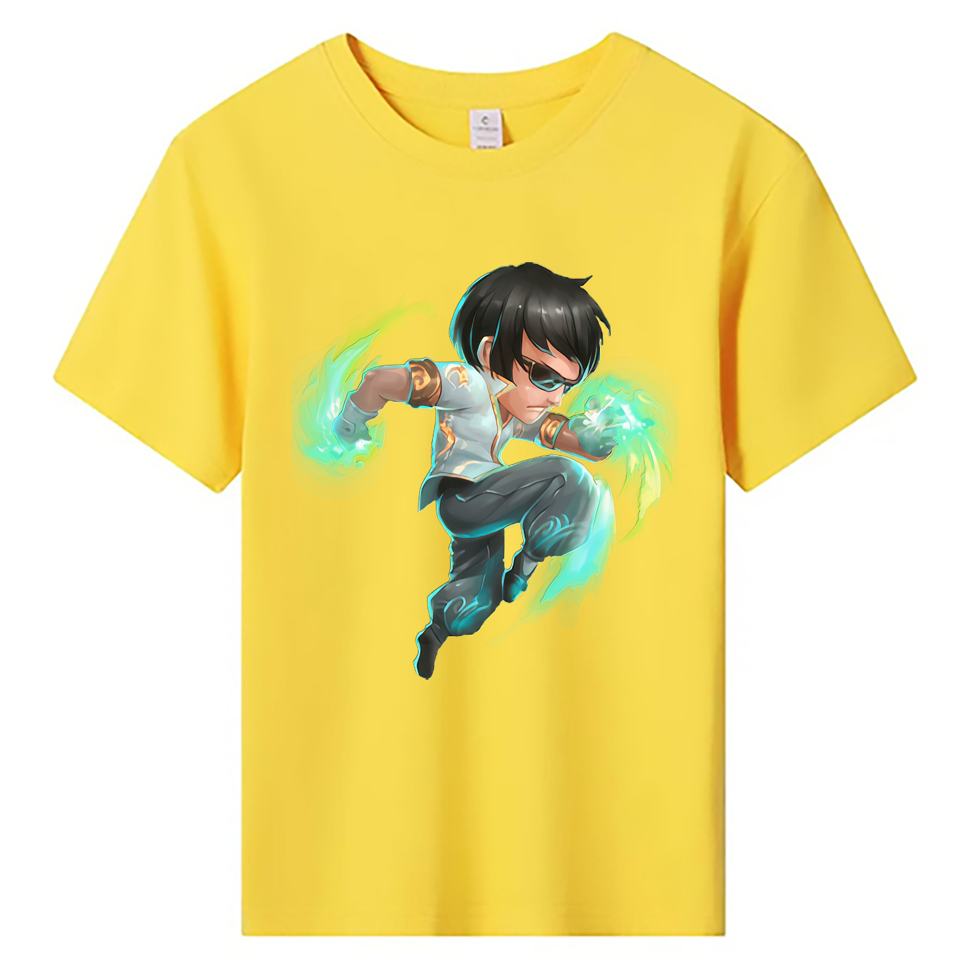 （画像用） リーグ・オブ・レジェンド League of Legends LOL 綿100％キッズTシャツ（フロントプリント）