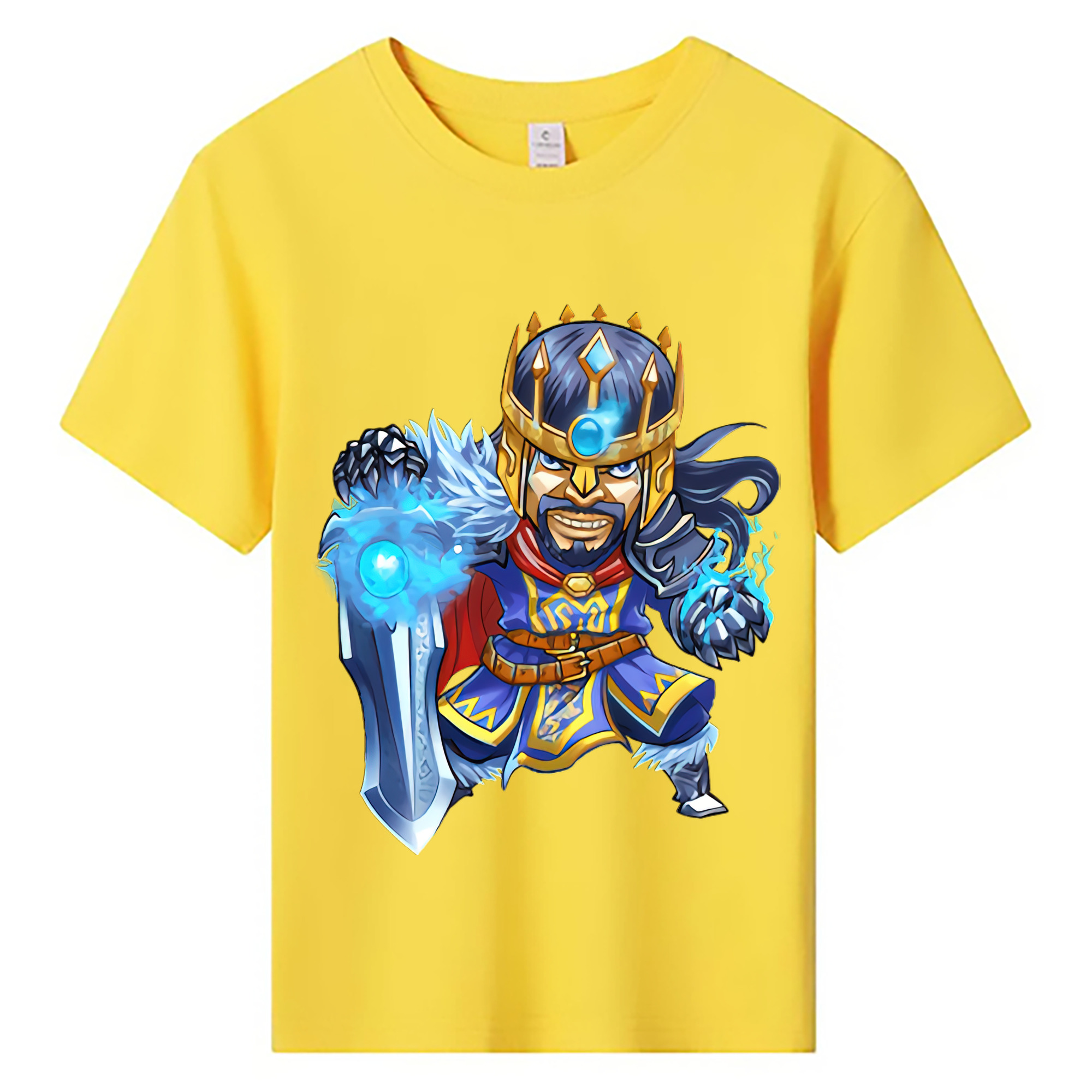 （画像用） リーグ・オブ・レジェンド League of Legends LOL 綿100％キッズTシャツ（フロントプリント）