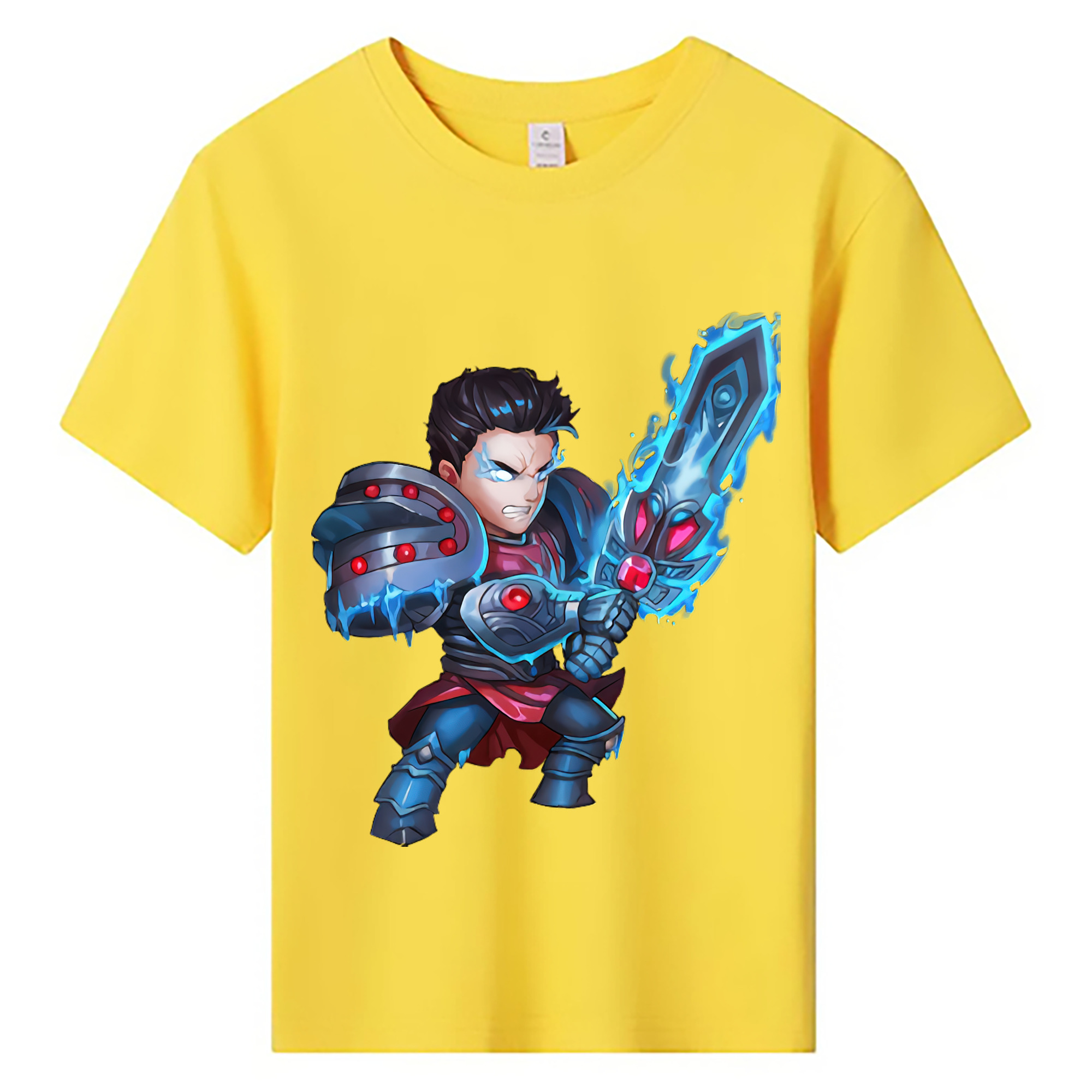 （画像用） リーグ・オブ・レジェンド League of Legends LOL 綿100％キッズTシャツ（フロントプリント）