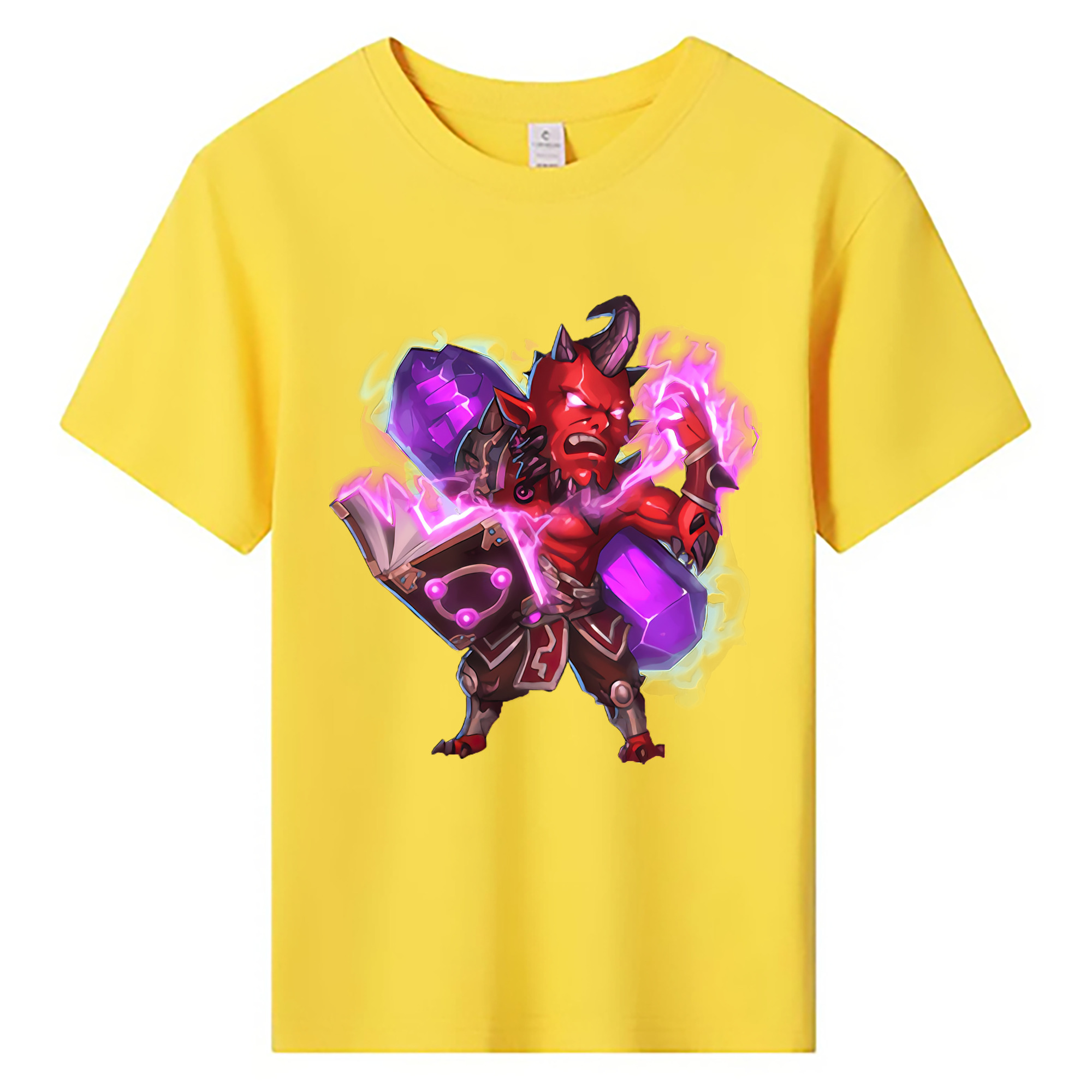 （画像用） リーグ・オブ・レジェンド League of Legends LOL 綿100％キッズTシャツ（フロントプリント）