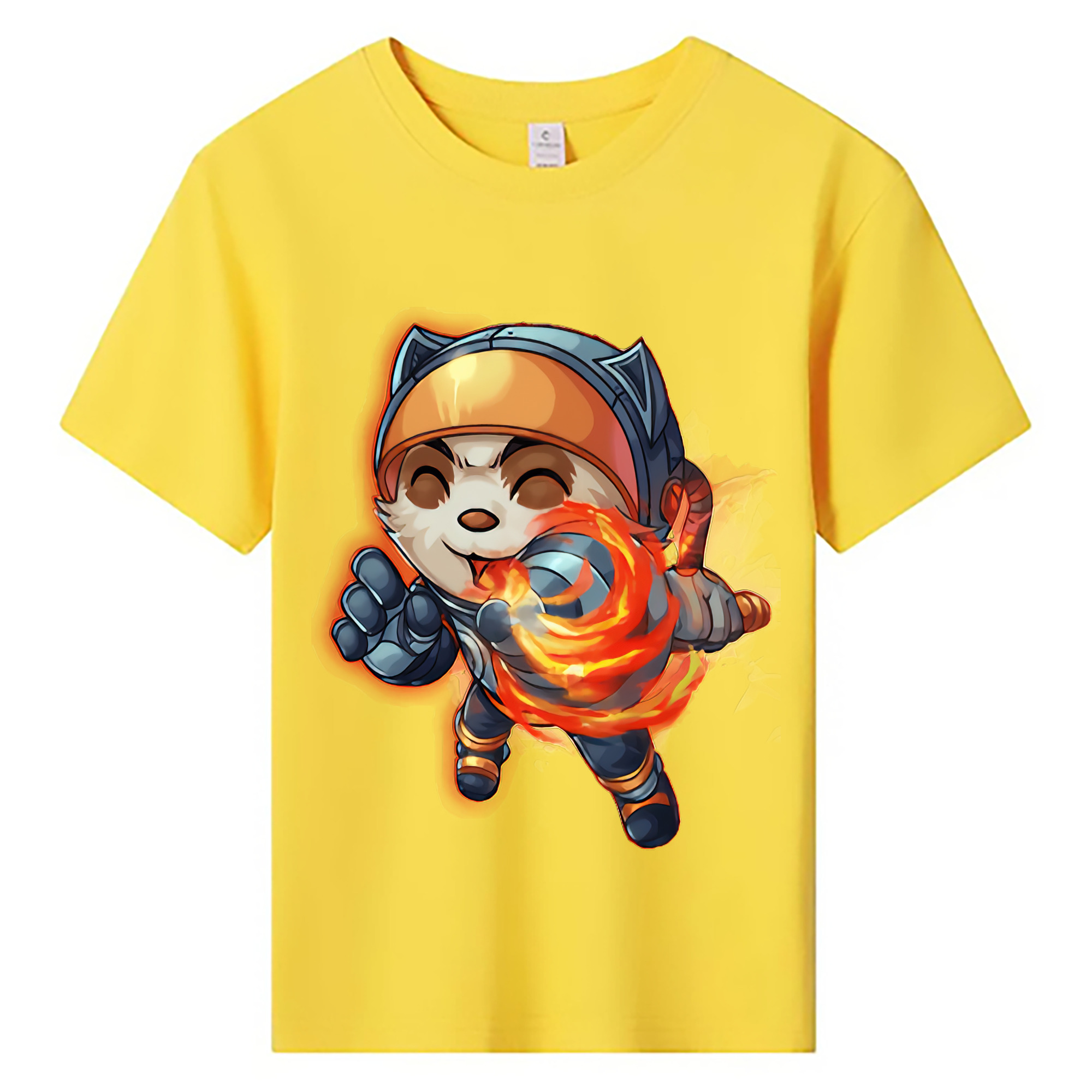 （画像用） リーグ・オブ・レジェンド League of Legends LOL 綿100％キッズTシャツ（フロントプリント）