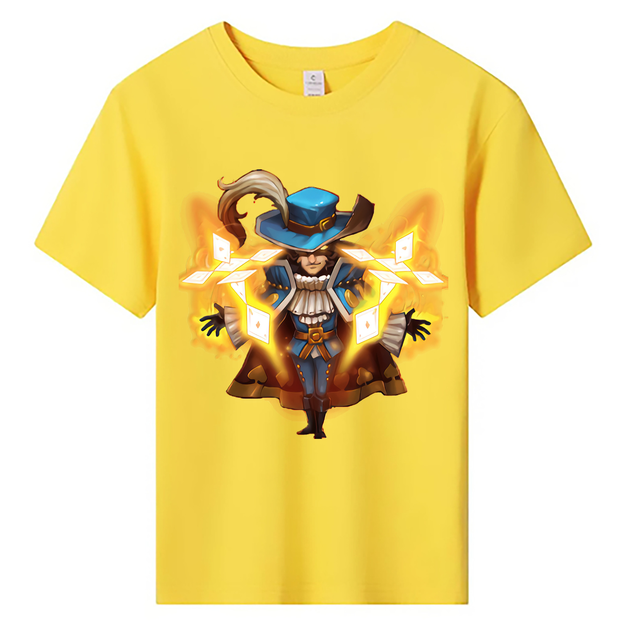 （画像用） リーグ・オブ・レジェンド League of Legends LOL 綿100％キッズTシャツ（フロントプリント）