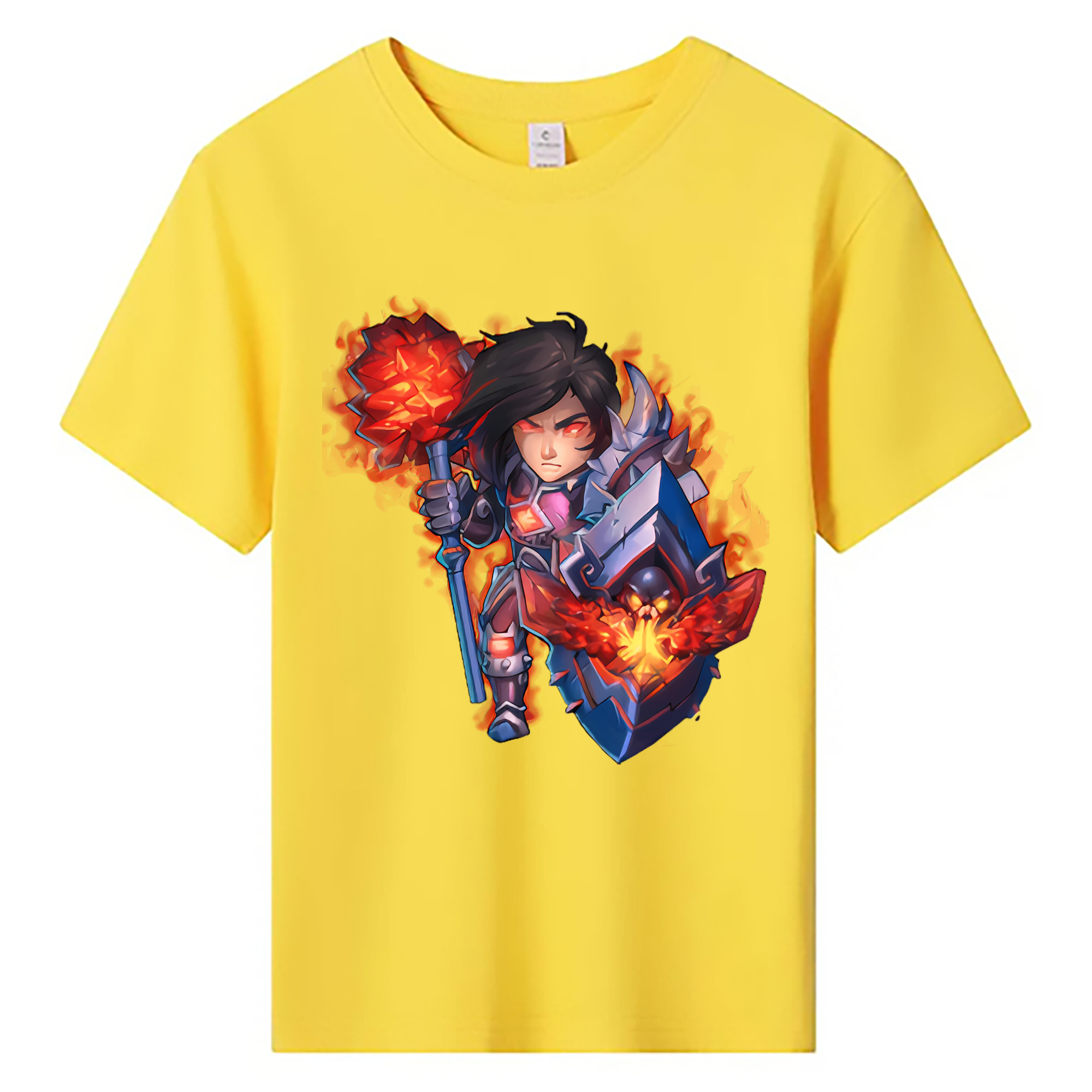 （画像用） リーグ・オブ・レジェンド League of Legends LOL 綿100％キッズTシャツ（フロントプリント）