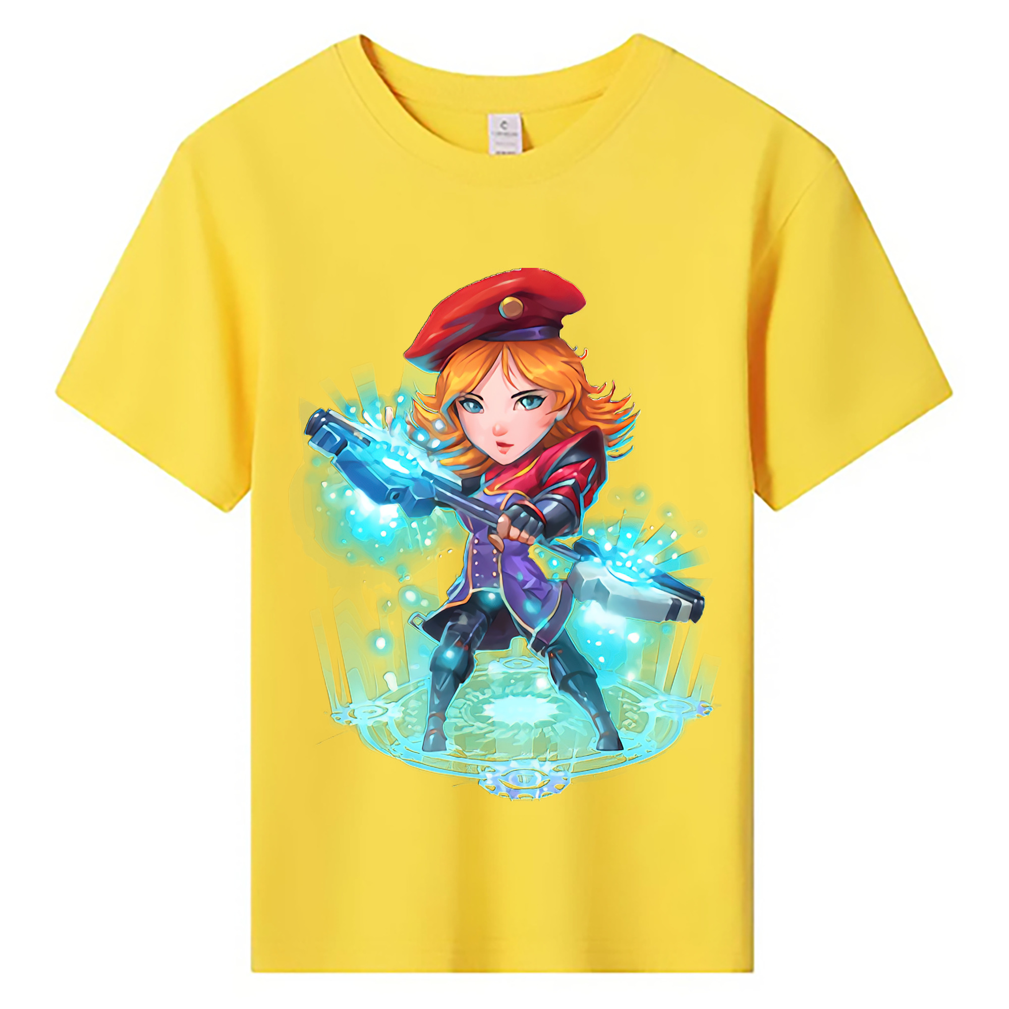 （画像用） リーグ・オブ・レジェンド League of Legends LOL 綿100％キッズTシャツ（フロントプリント）