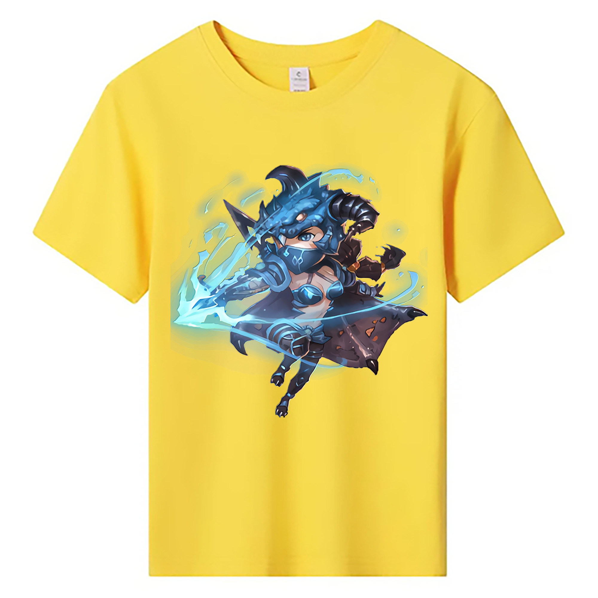 （画像用） リーグ・オブ・レジェンド League of Legends LOL 綿100％キッズTシャツ（フロントプリント）
