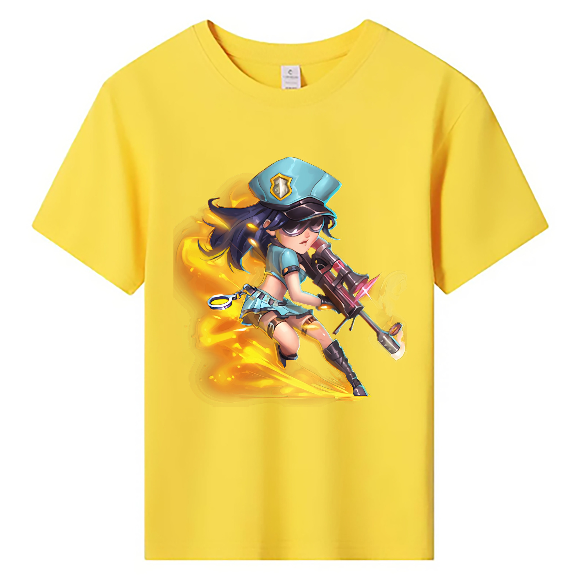 （画像用） リーグ・オブ・レジェンド League of Legends LOL 綿100％キッズTシャツ（フロントプリント）