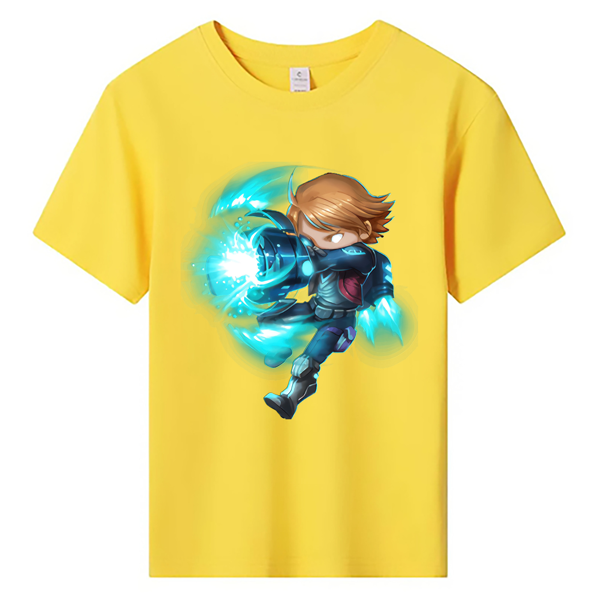 （画像用） リーグ・オブ・レジェンド League of Legends LOL 綿100％キッズTシャツ（フロントプリント）