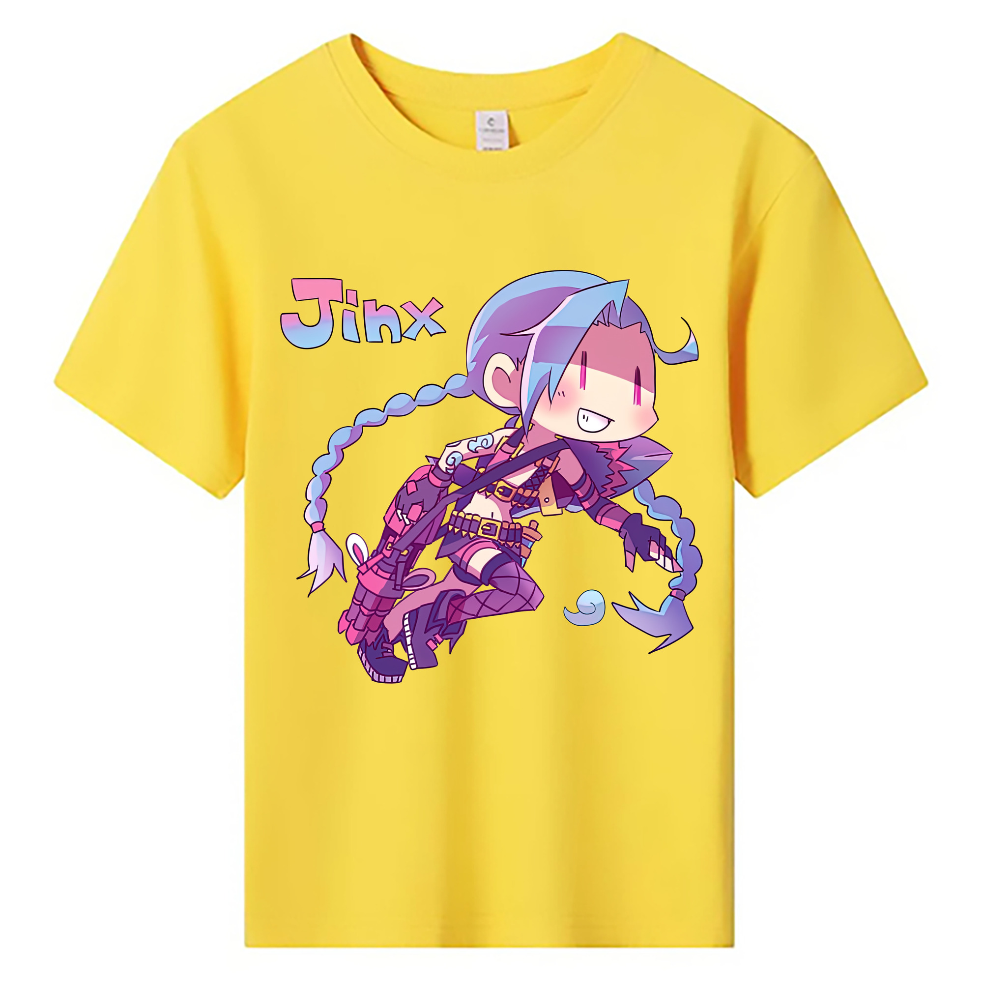 （画像用） リーグ・オブ・レジェンド League of Legends LOL 綿100％キッズTシャツ（フロントプリント）