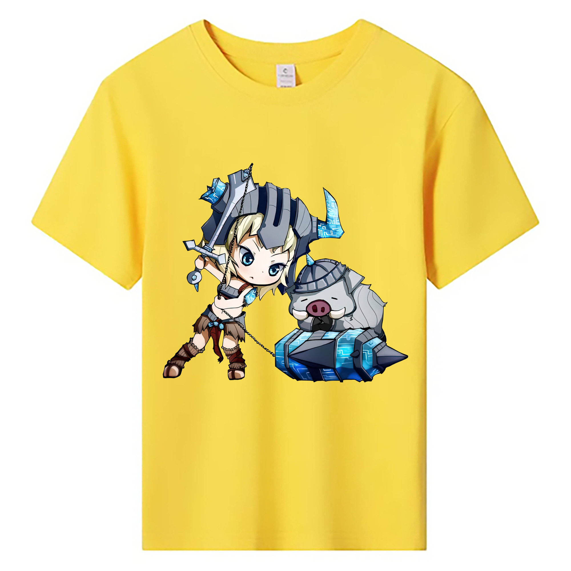 （画像用） リーグ・オブ・レジェンド League of Legends LOL 綿100％キッズTシャツ（フロントプリント）