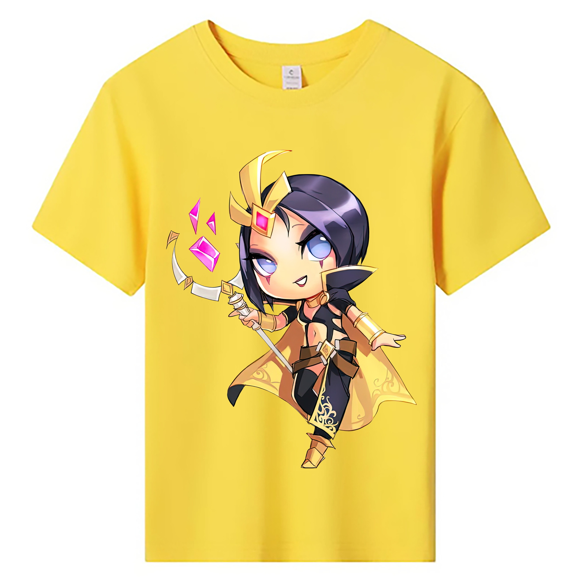 （画像用） リーグ・オブ・レジェンド League of Legends LOL 綿100％キッズTシャツ（フロントプリント）