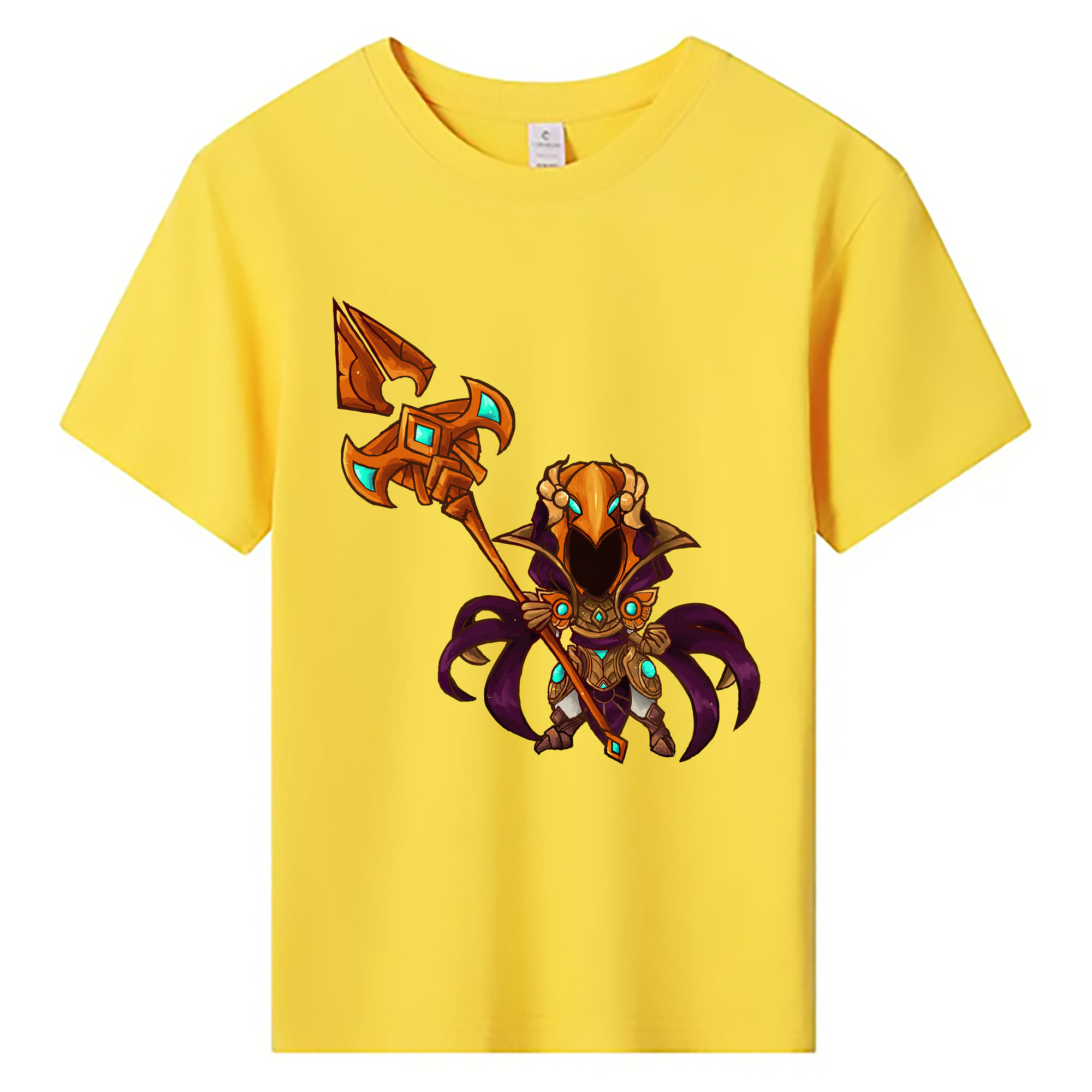 （画像用） リーグ・オブ・レジェンド League of Legends LOL 綿100％キッズTシャツ（フロントプリント）